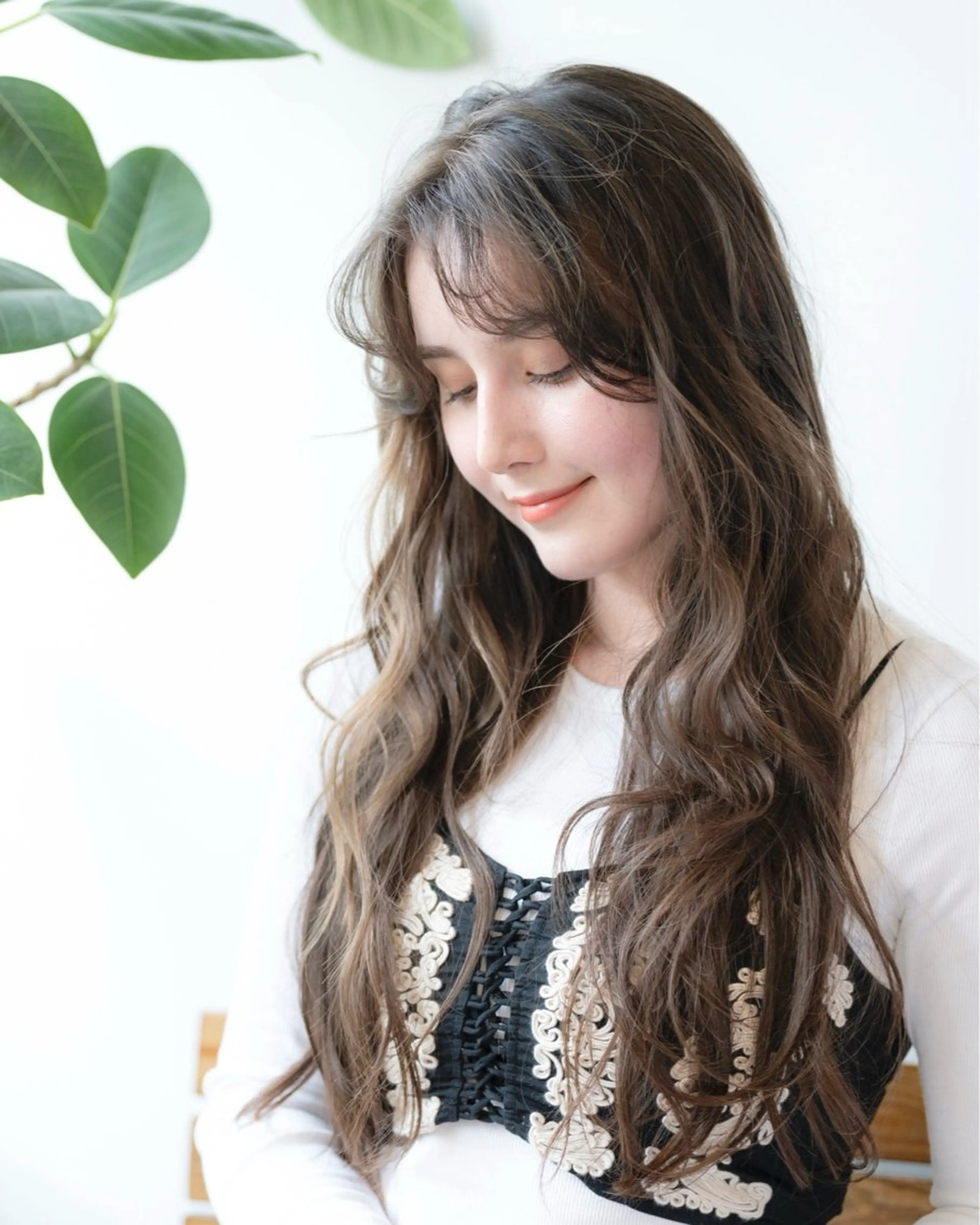 ロング 似合うが分かる💕 骨格診断/宮澤瑞穂のヘアスタイル