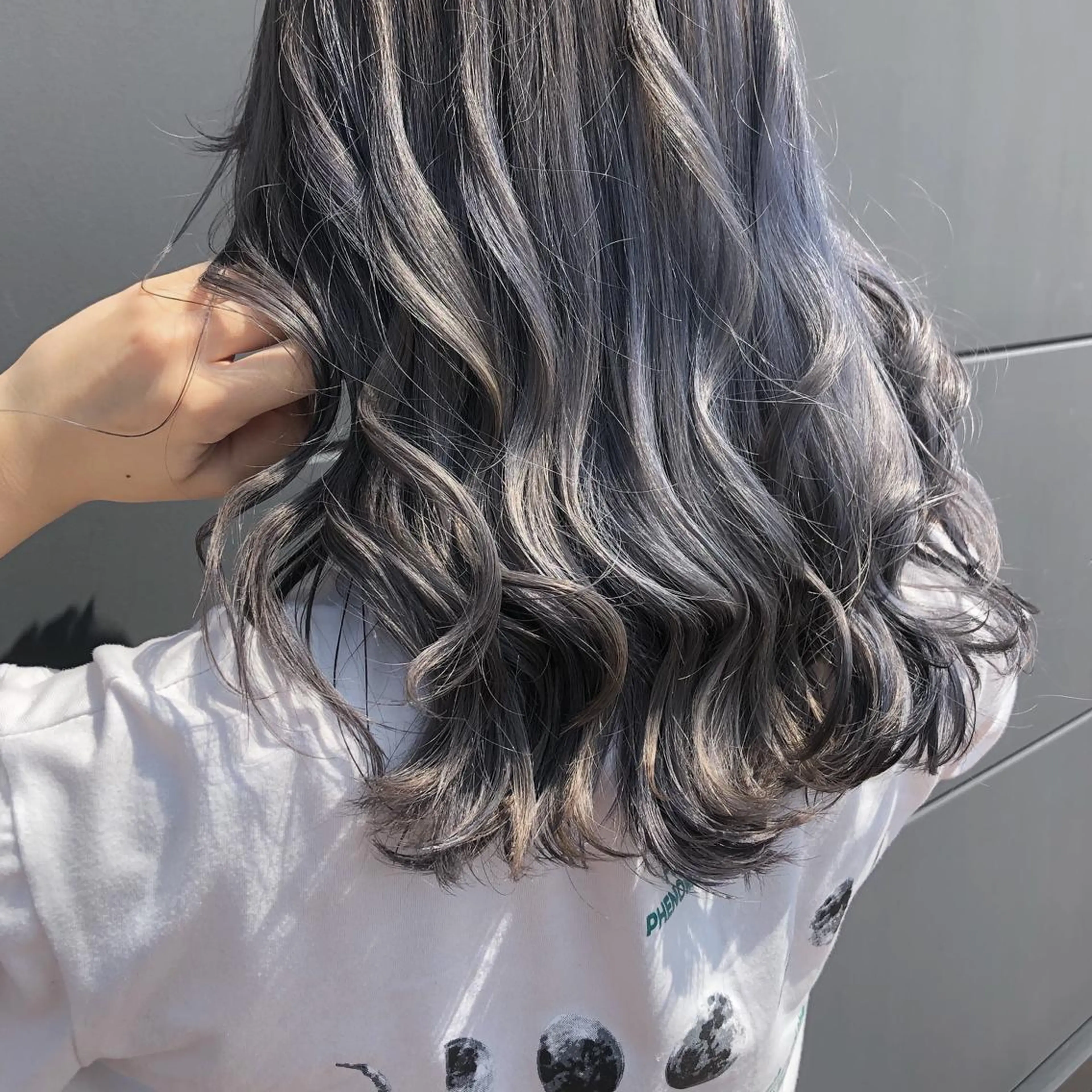 ロング カラー ヘアアレンジ yoshino yukoのマツエク・マツパデザイン