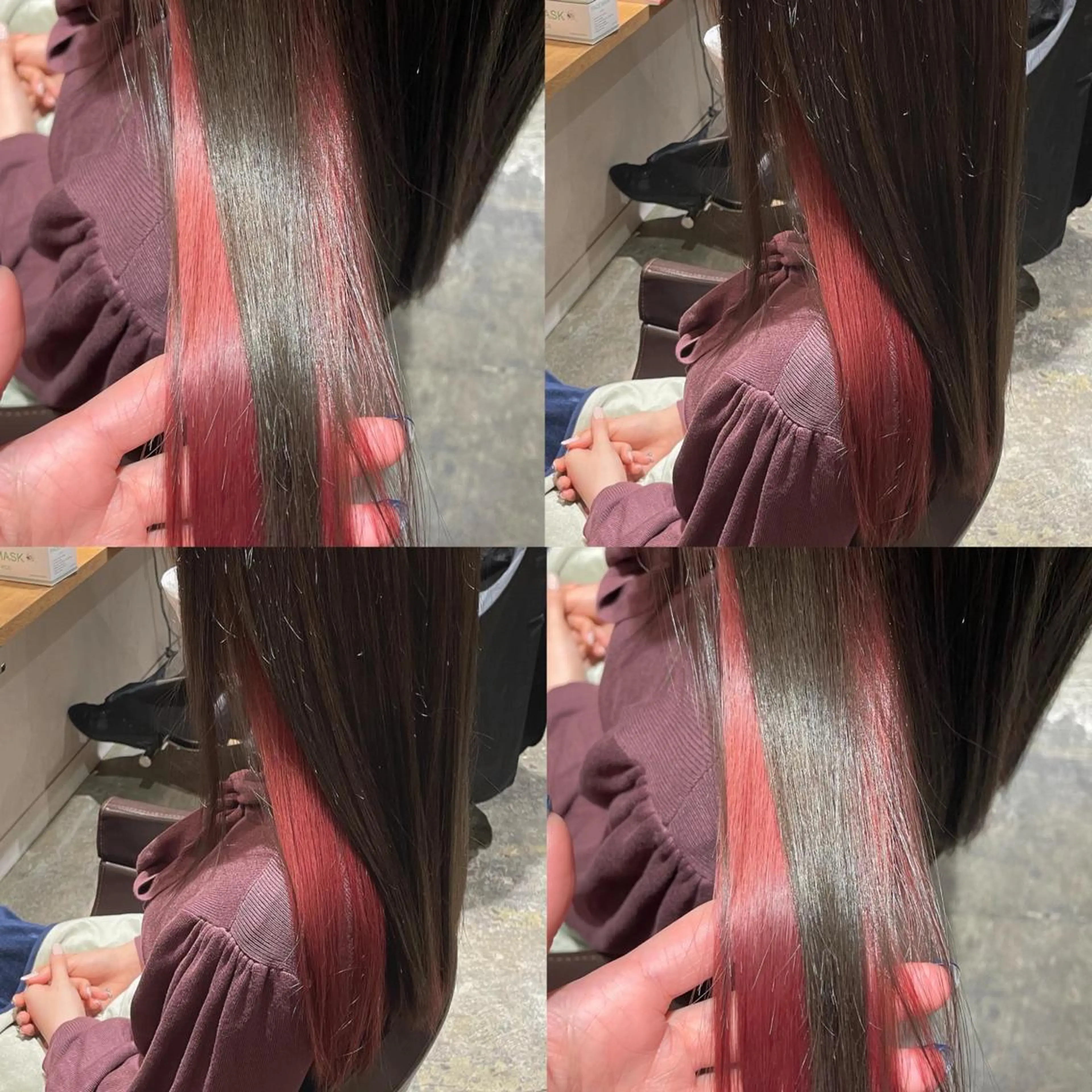 ロング カラー Minami. 🩵 再現性特化ヘアのヘアスタイル