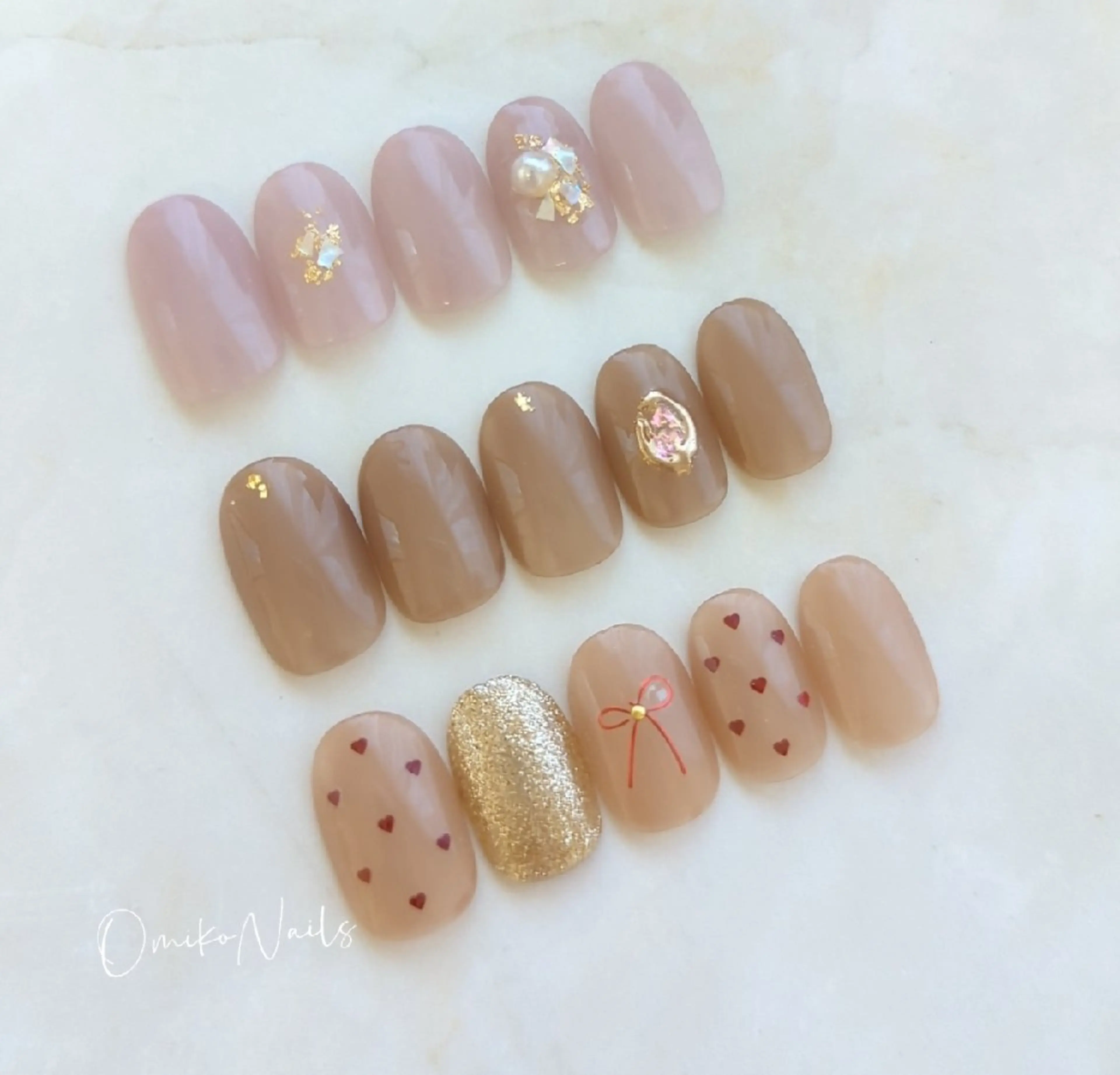 ネイル ジェルネイル 所沢の小さな ネイル屋さんのネイルデザイン