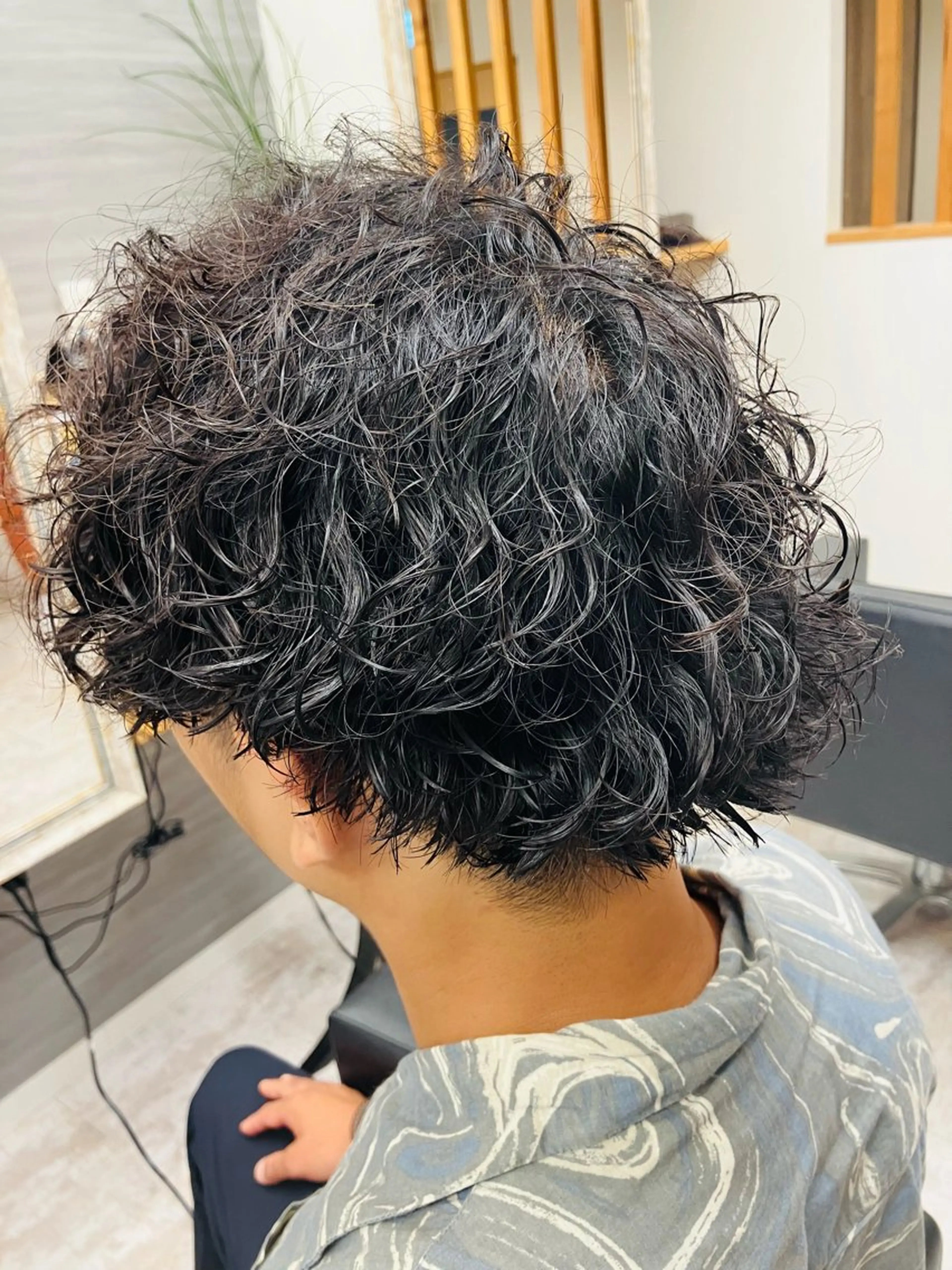 パーマ メンズ カット パーマ メンズ特化/パーマ/ フェードWATARUのヘアスタイル