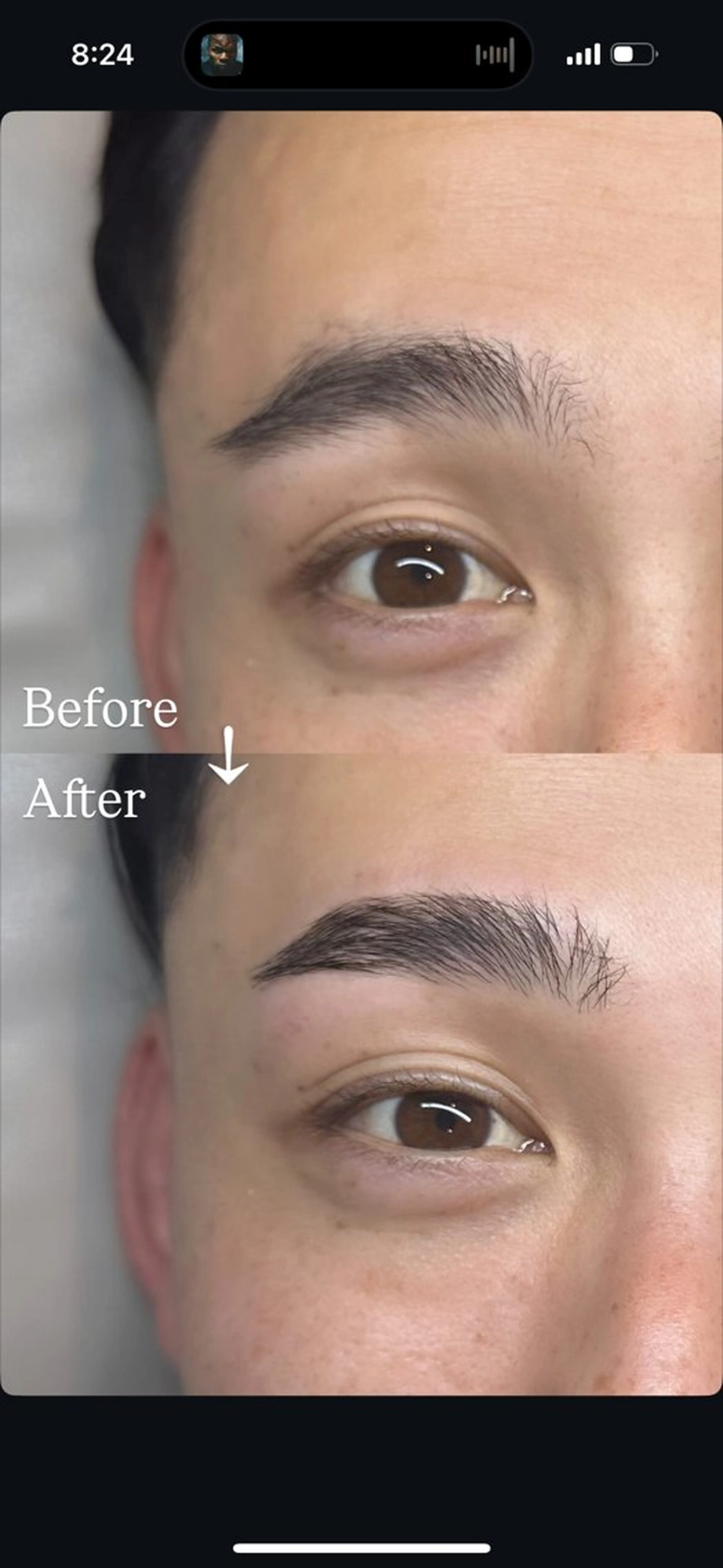 アイブロウ ハリウッドブロウリフト ワックス脱毛 眉カット その他(アイブロウ) KAYU .のマツエク・マツパデザイン