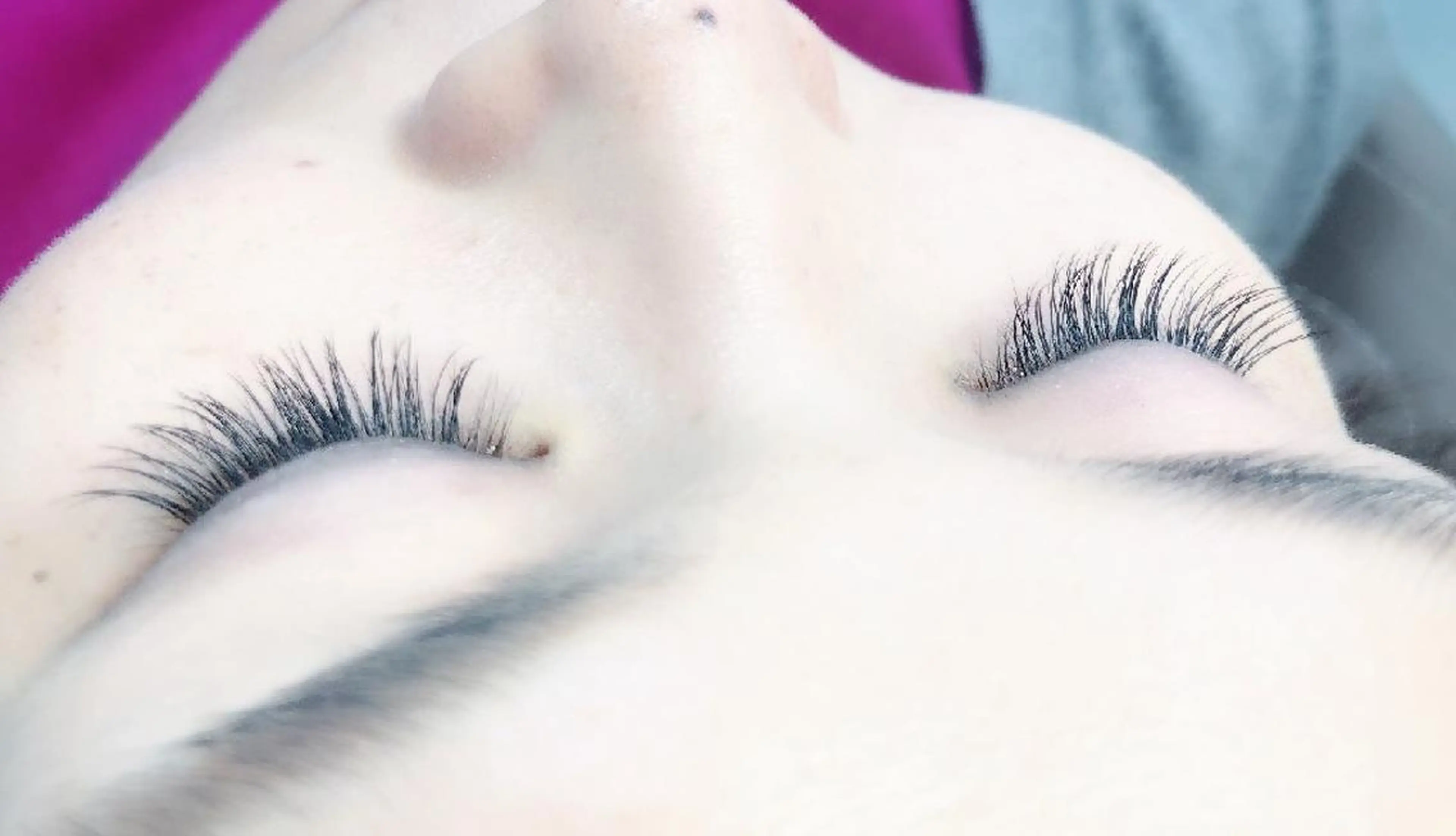 マツエク・マツパ 付け放題 フラットラッシュ セクシー 下まつげエクステ 一重×まつ毛パーマ 吉岡 ゆうなのマツエク・マツパデザイン