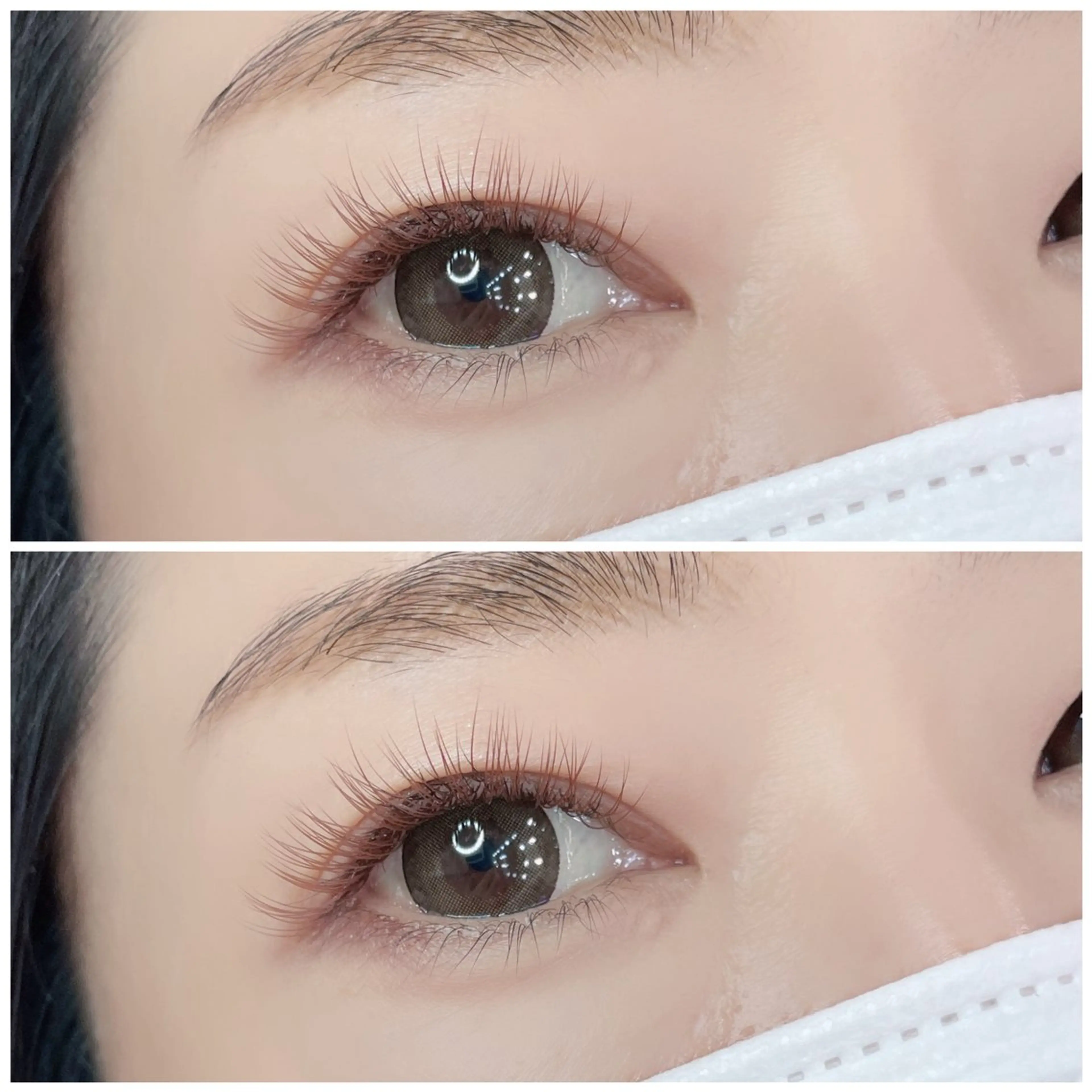 マツエク・マツパ カラーマツエク ココ ラッシュのマツエク・マツパデザイン