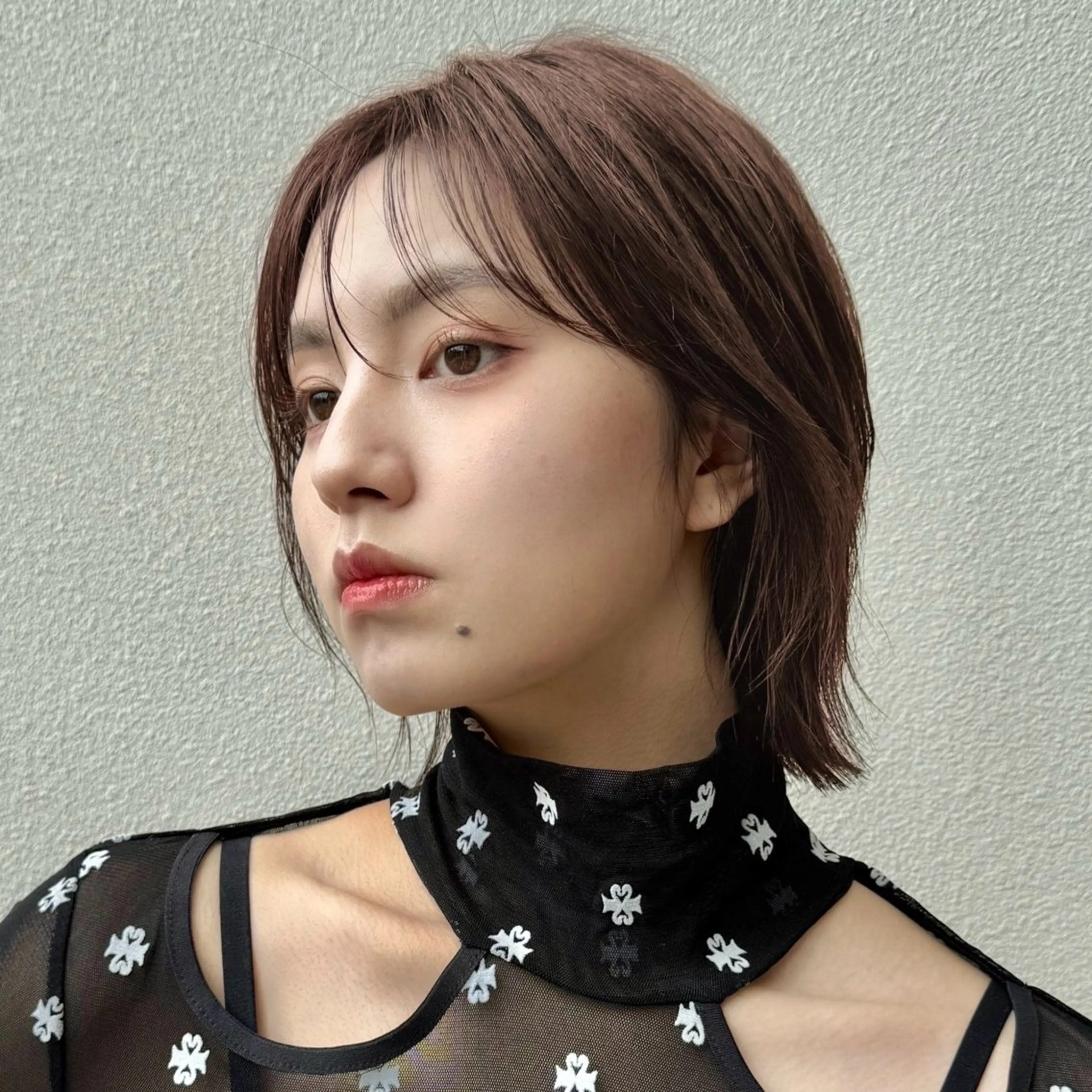 ショート 髪質改善🪄 イルミナカラー岩谷のヘアスタイル