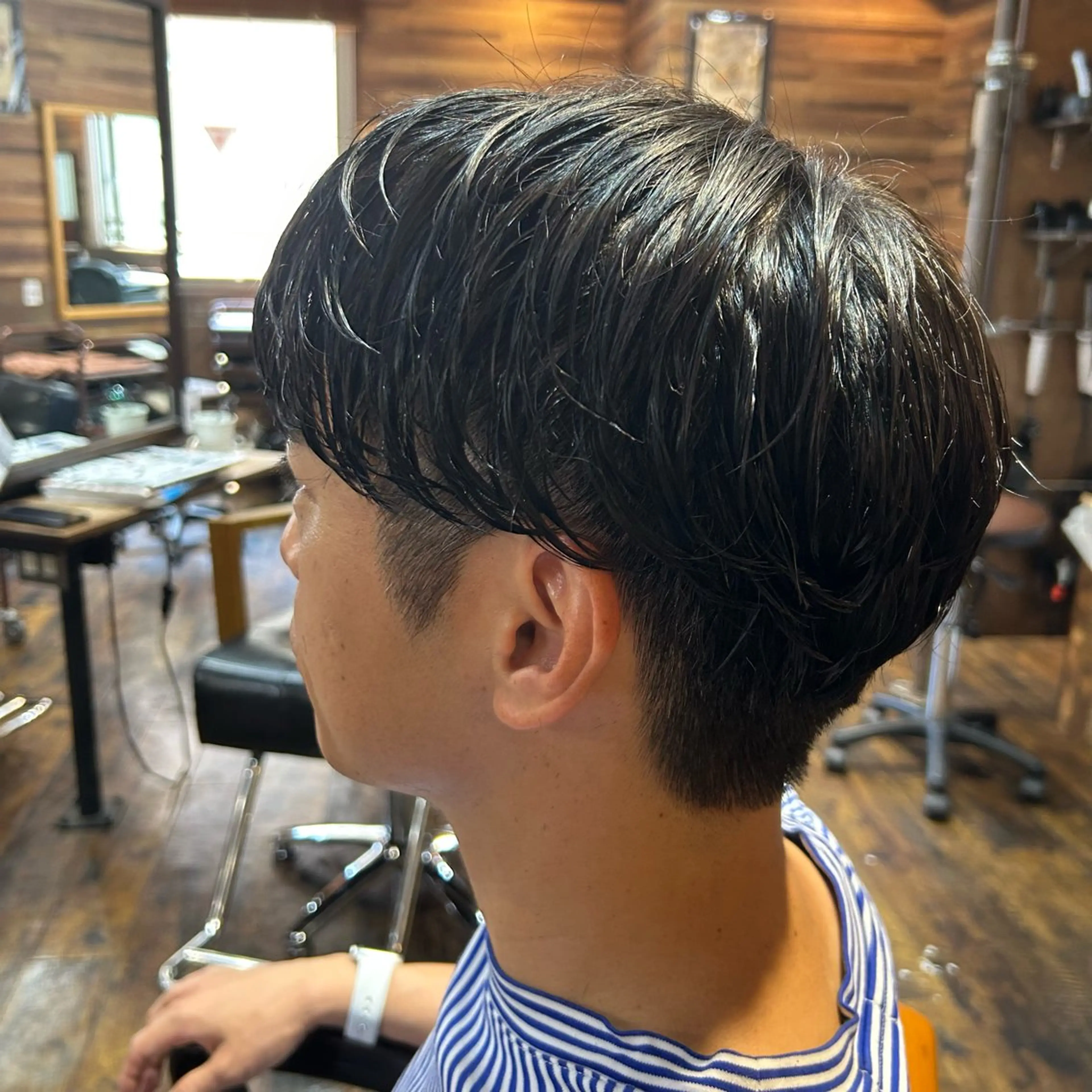 ショート パーマ メンズ メンズパーマ スペインカール ツイスパ/メンズ特化 🦋𝑺𝑶𝑵𝑬のヘアスタイル