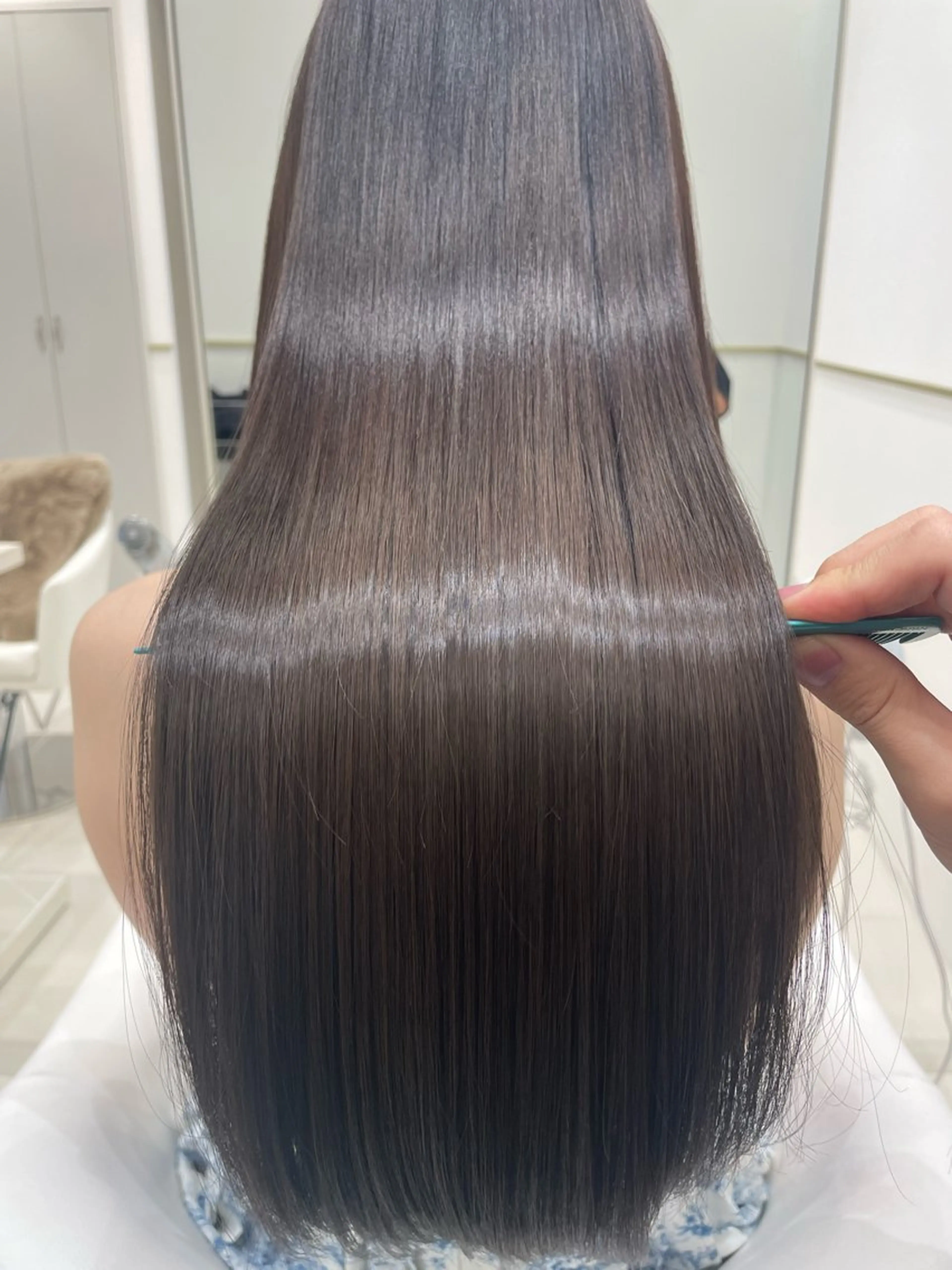 ロング トリートメント 酸熱トリートメント ブリーチカラー ちゅりCOA🌙のヘアスタイル