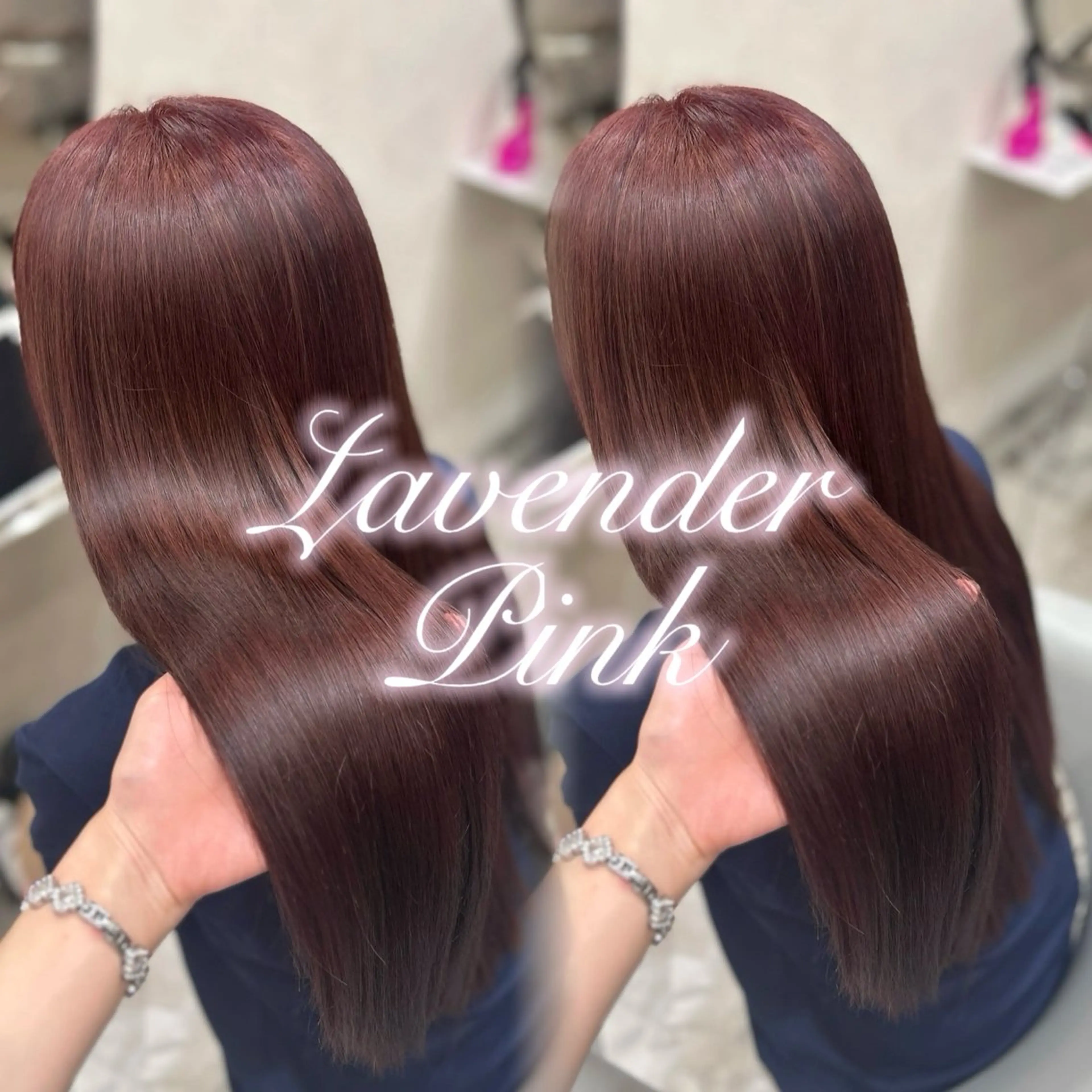 ロング カラー ヘアカラー 💘Rei💘新宿/ アレンジ/艶カラーのヘアスタイル