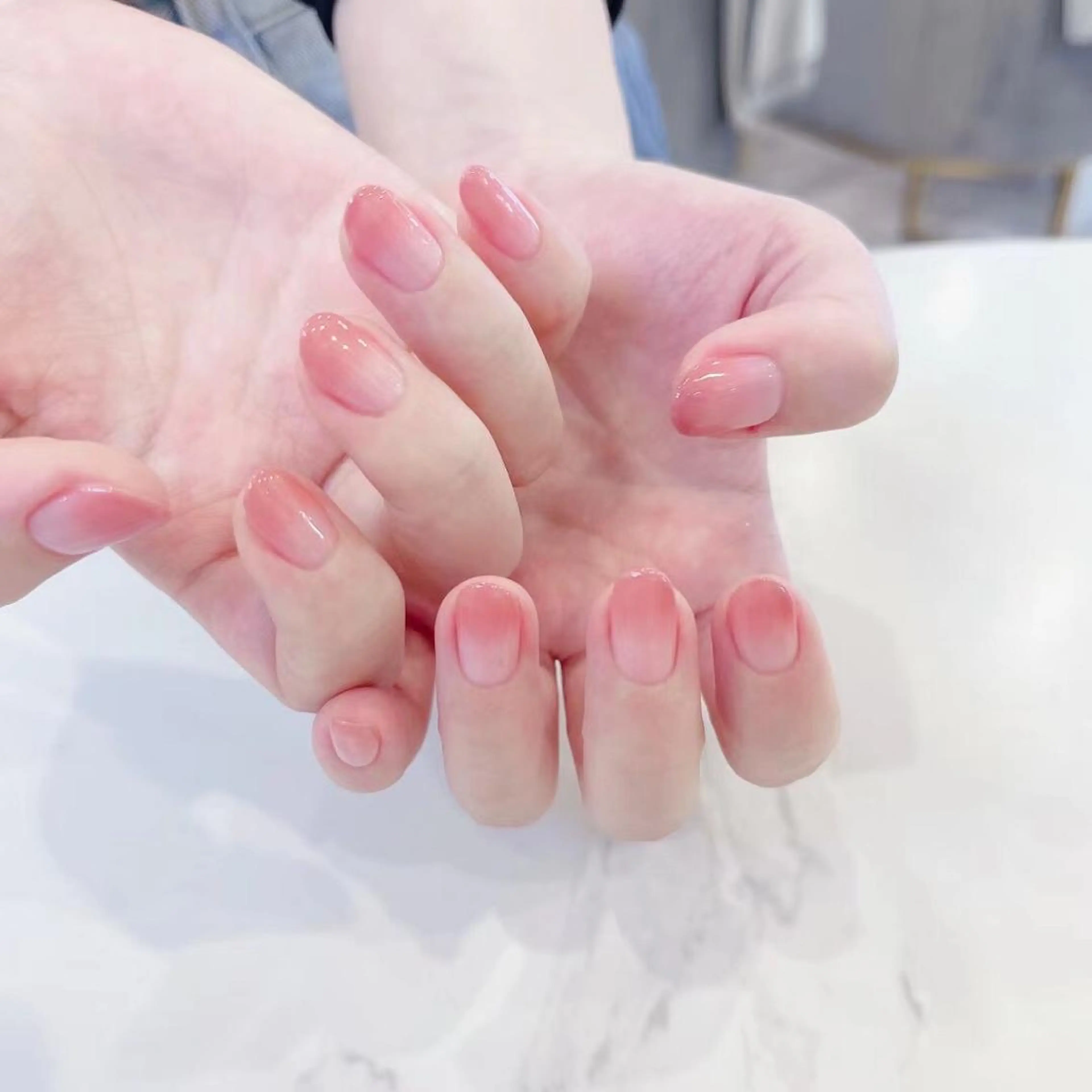 ネイル ハンドネイル MoonNail ユリ🌸のネイルデザイン