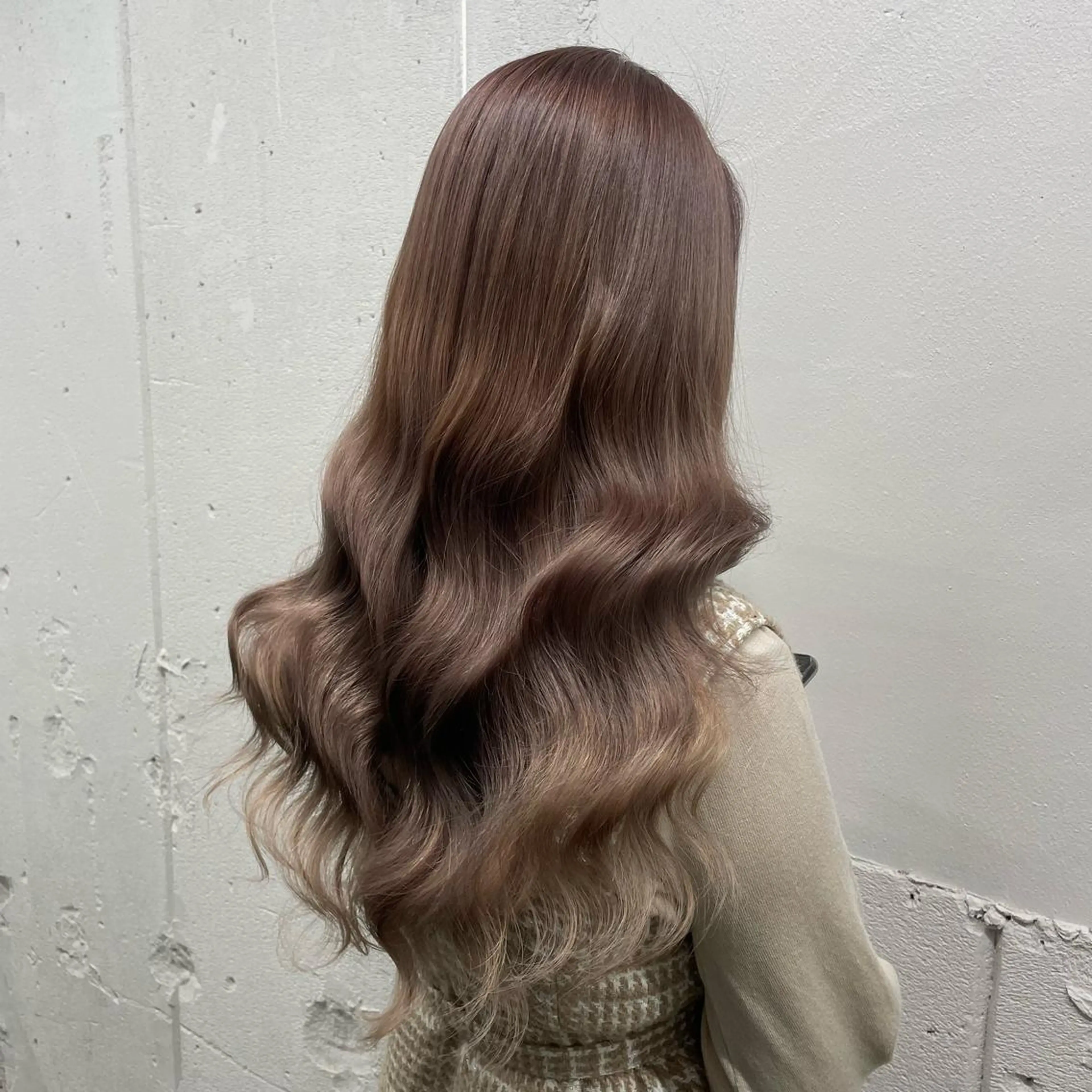 ロング カラー シールエクステ バレイヤージュ ミストバング ダブルカラー  フェイスフレーミング ヘアカラー エクステ 🧡艶髪ちゅるん髪 🫧🧡YUKI❄️のヘアスタイル