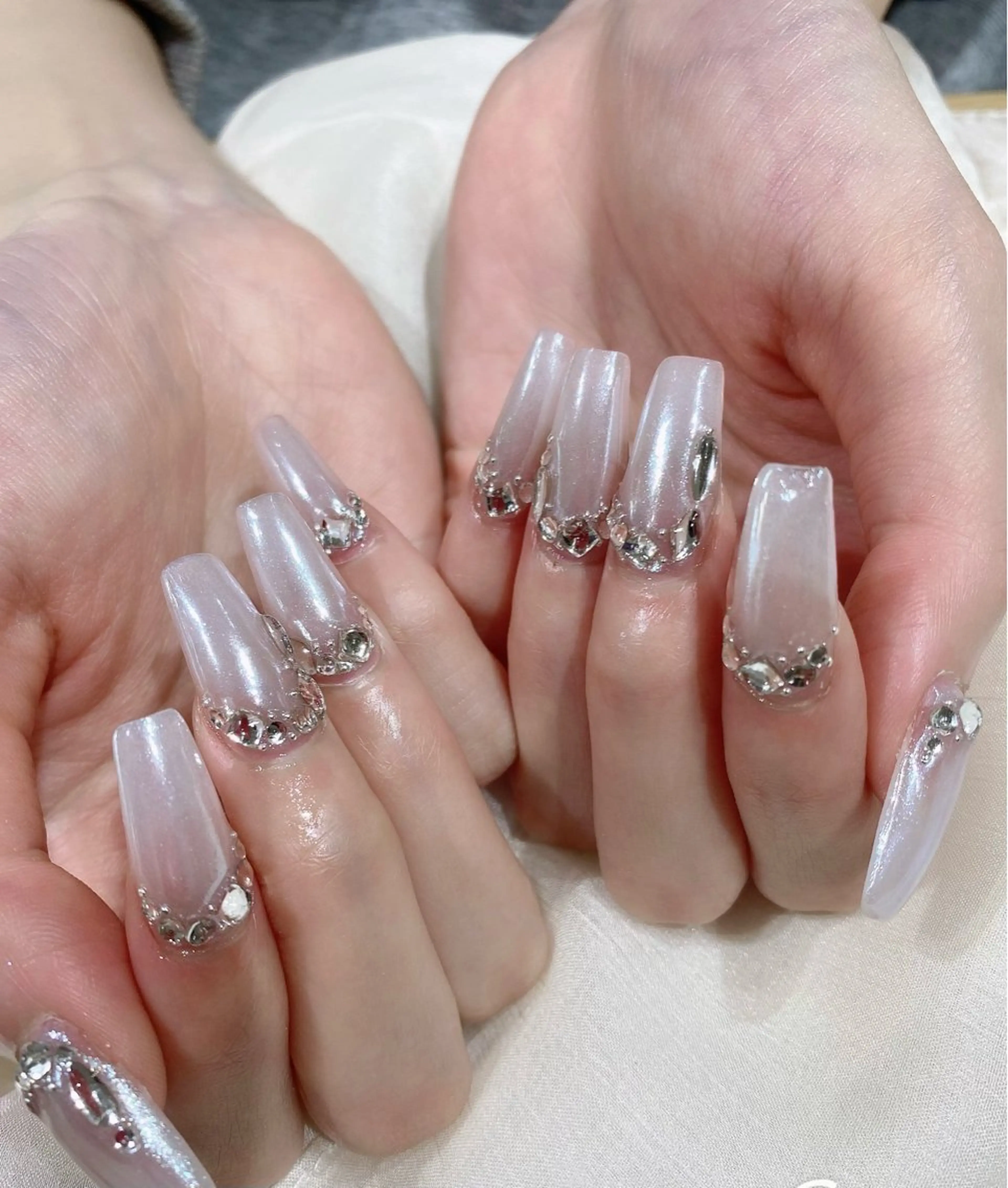 ロング JNA認定講師🌸 RIEのネイルデザイン