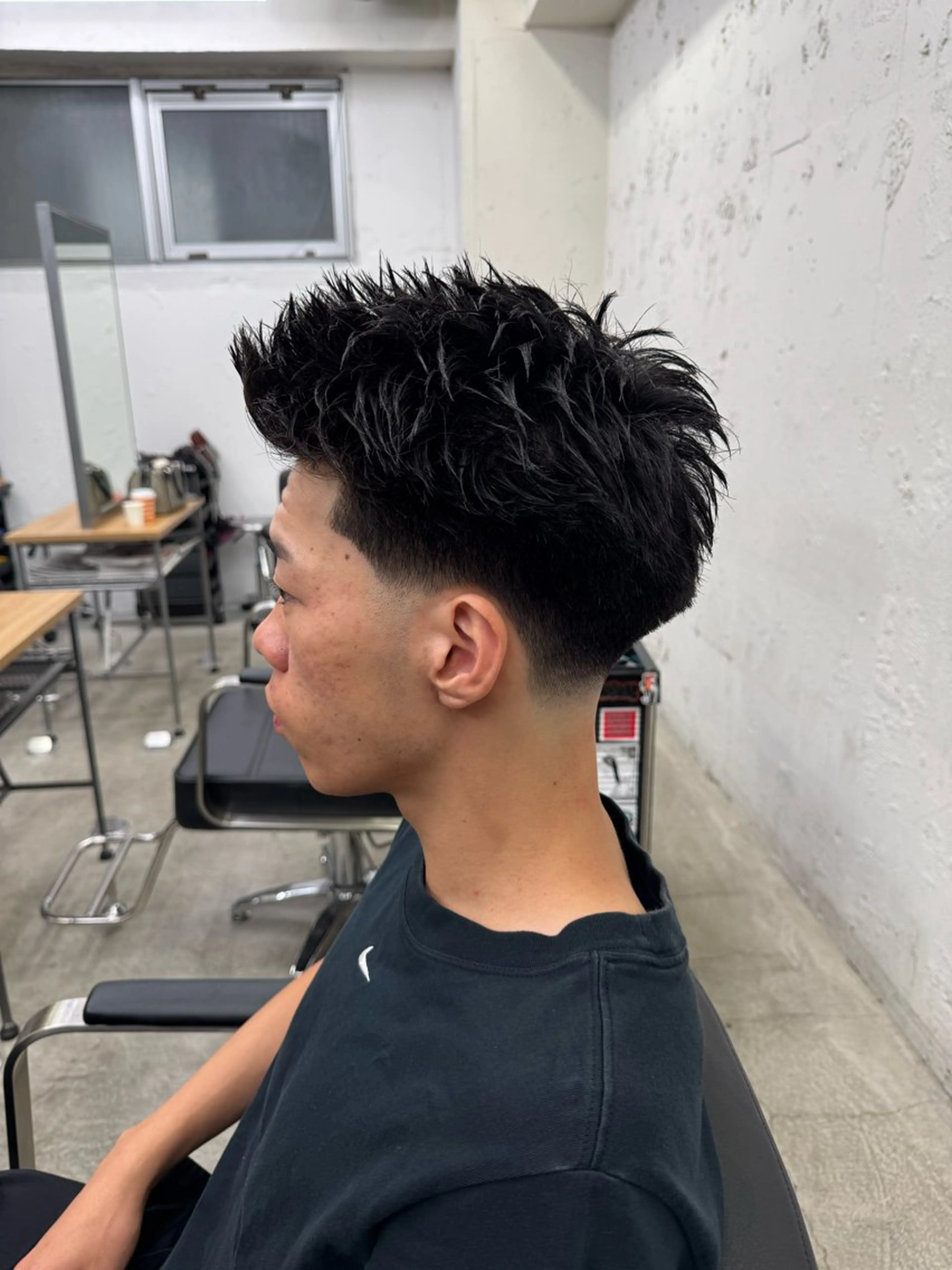 ショート メンズ フェードカット スキンフェード スパイキーショート ショートヘア カット トリートメント 💈メンズ特化💈 TASUKUのヘアスタイル