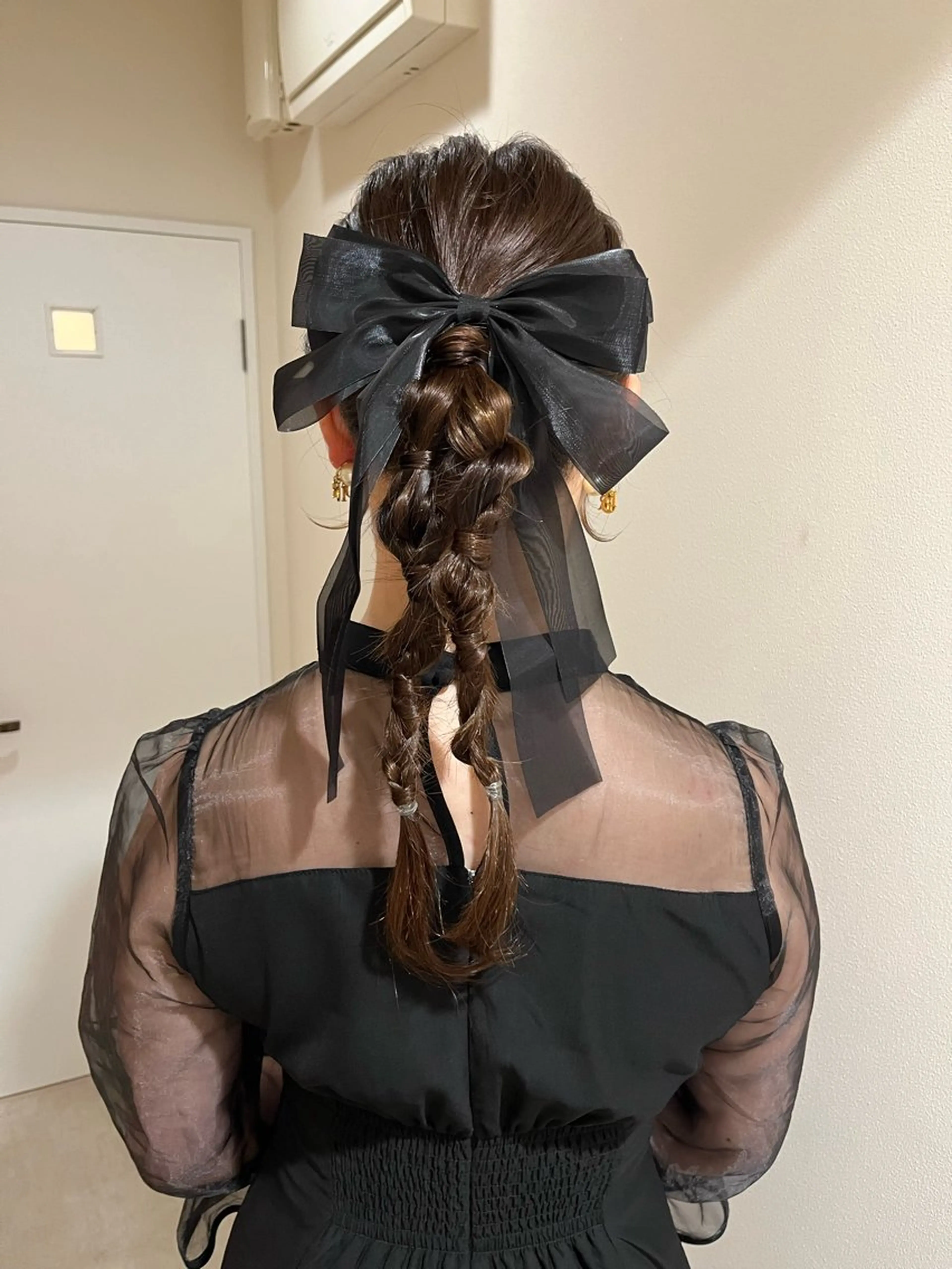 ヘアセットの写真