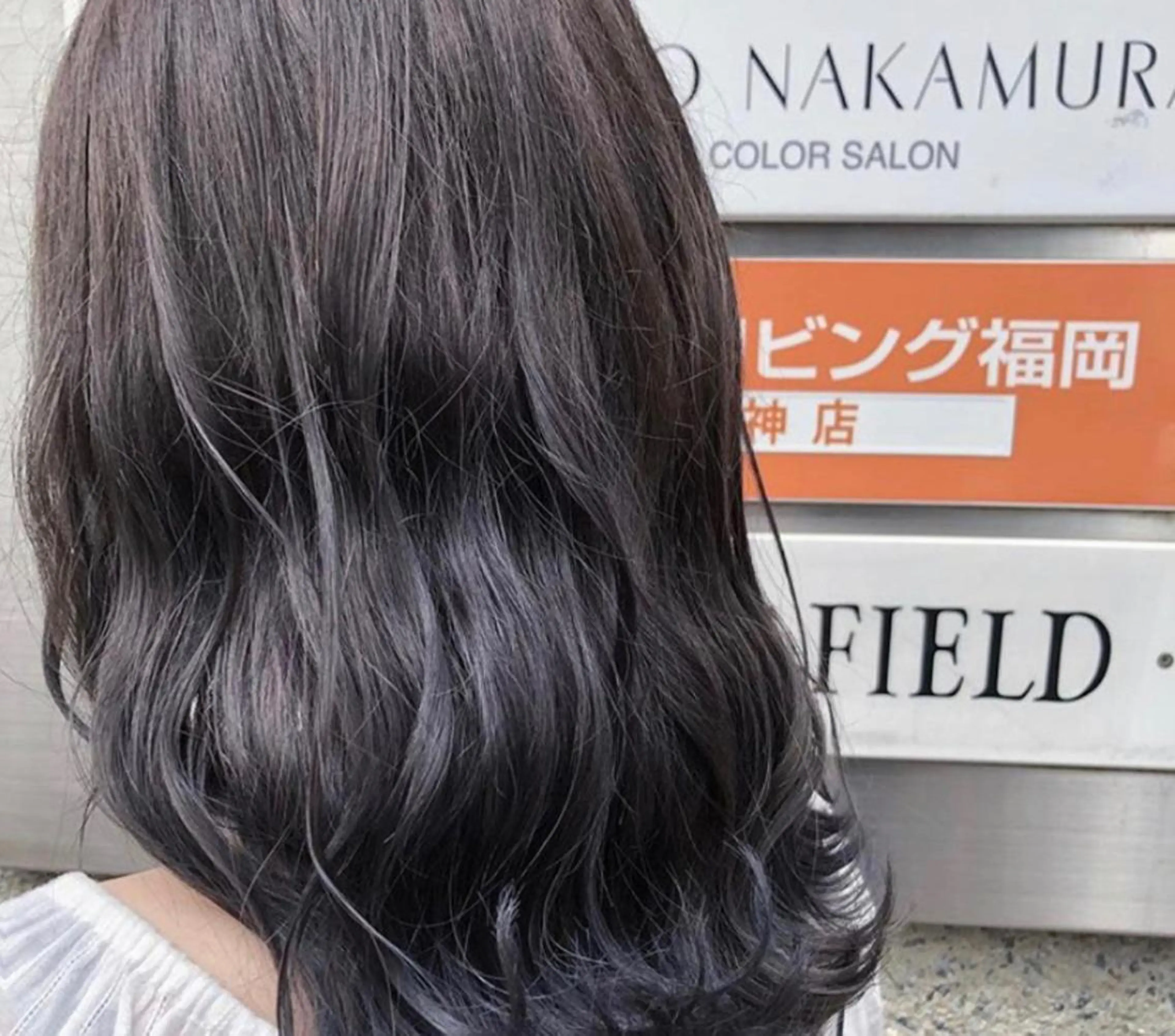 ミディアム カラー ブリーチ jill by gisel＿奥家のヘアスタイル