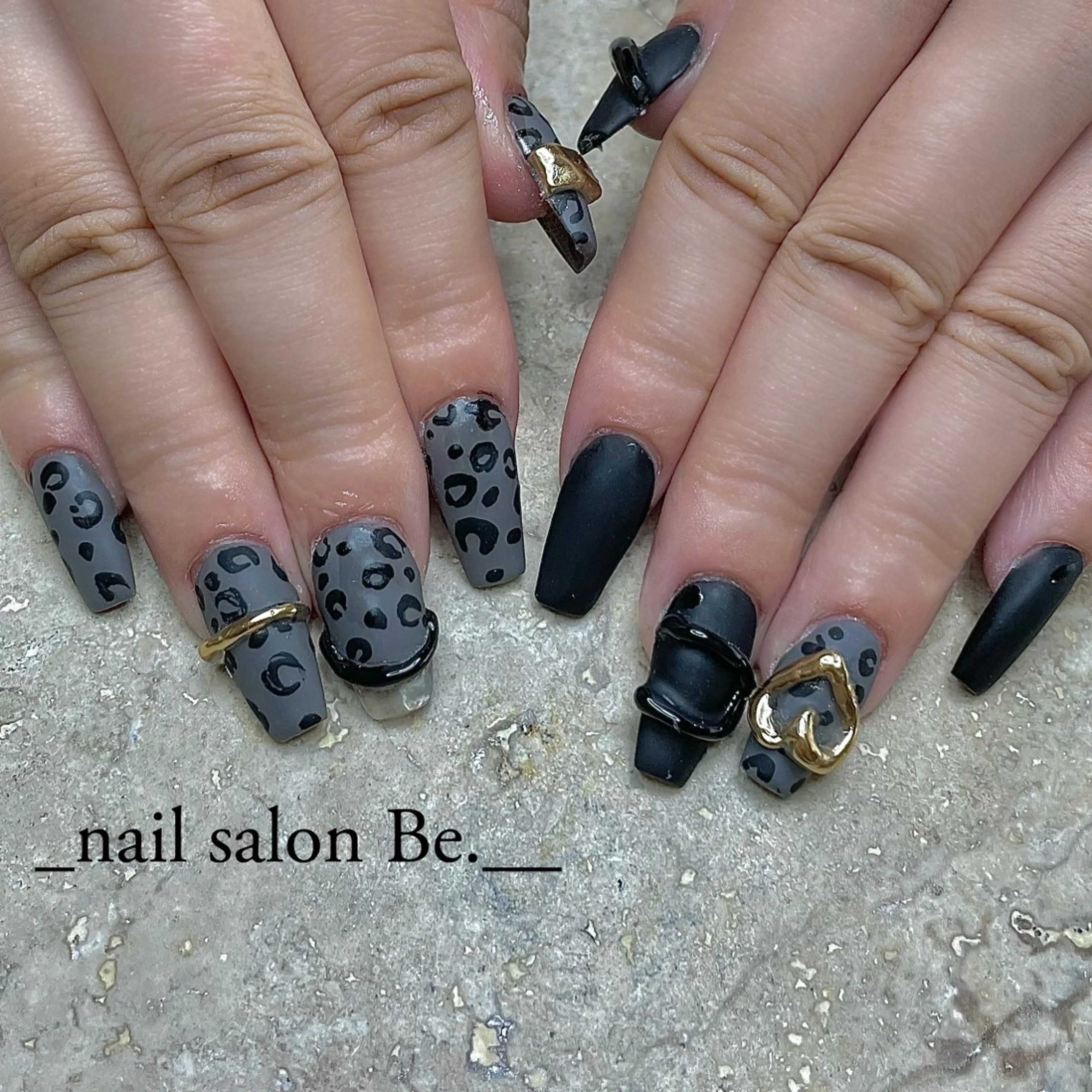 ネイル スカルプネイル nail salon Be.のネイルデザイン