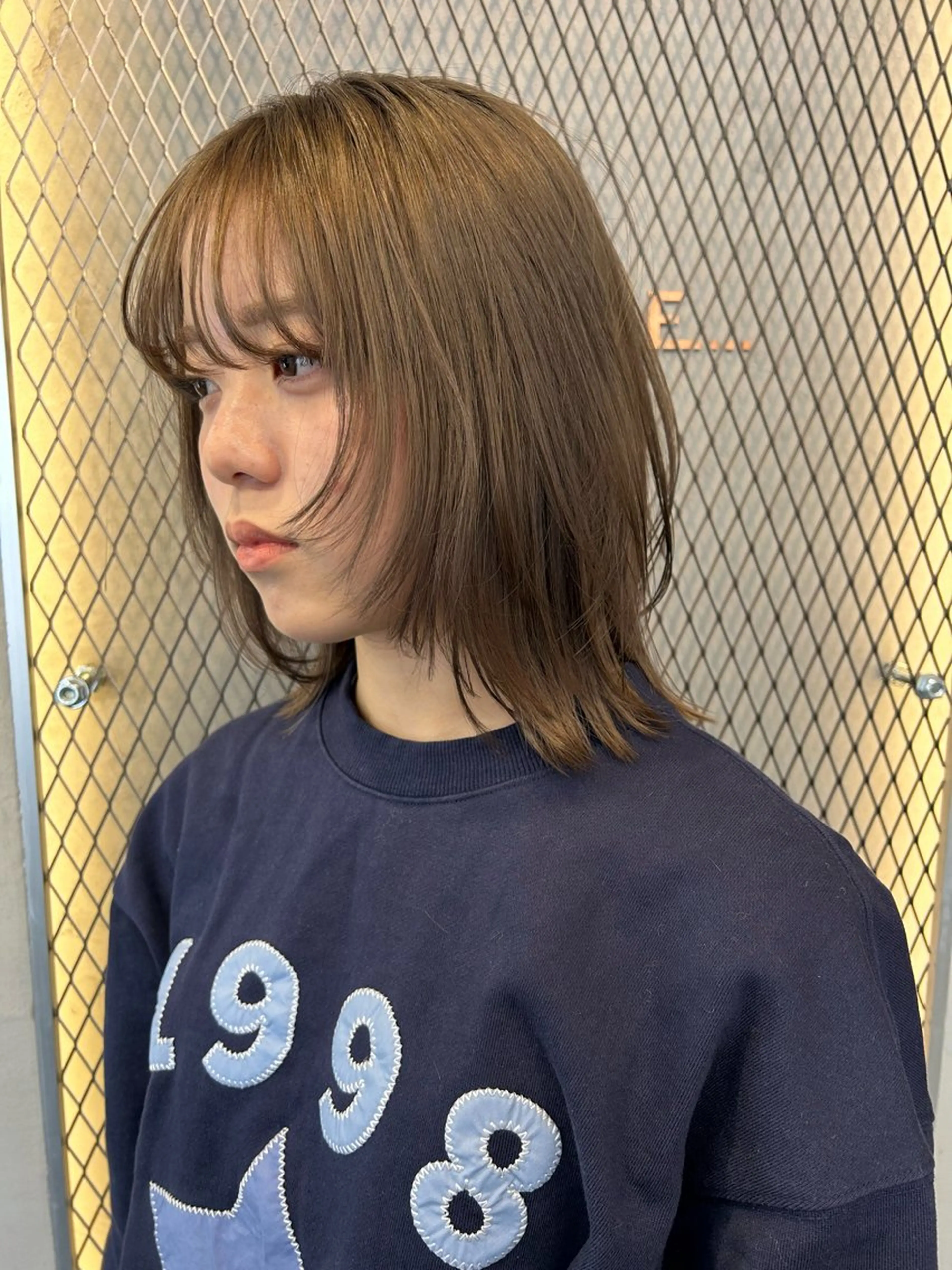 セミロング カラー ヘアカラー Haru/THREE …by velvetのヘアスタイル