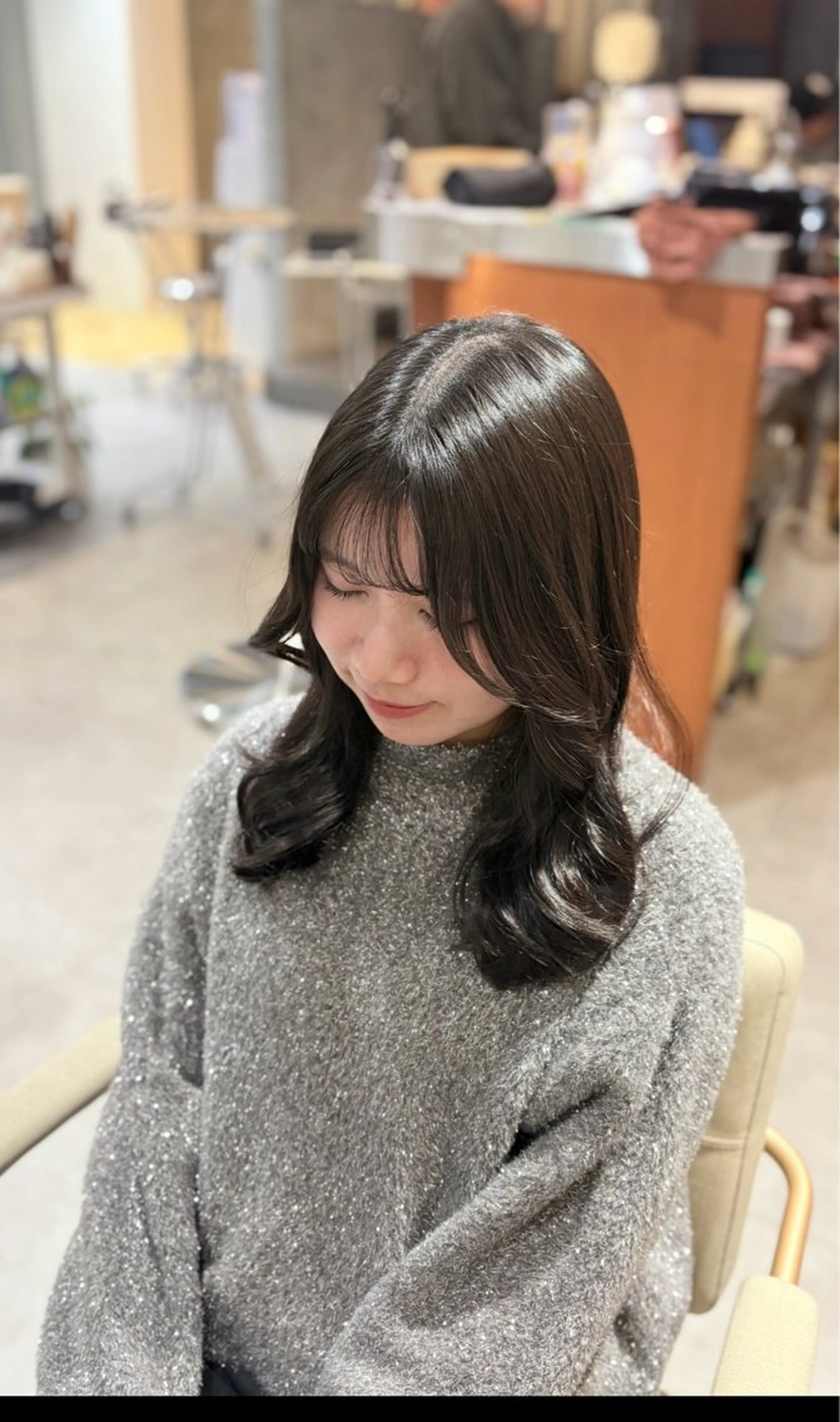 ミディアム 寺下 璃桜のヘアスタイル