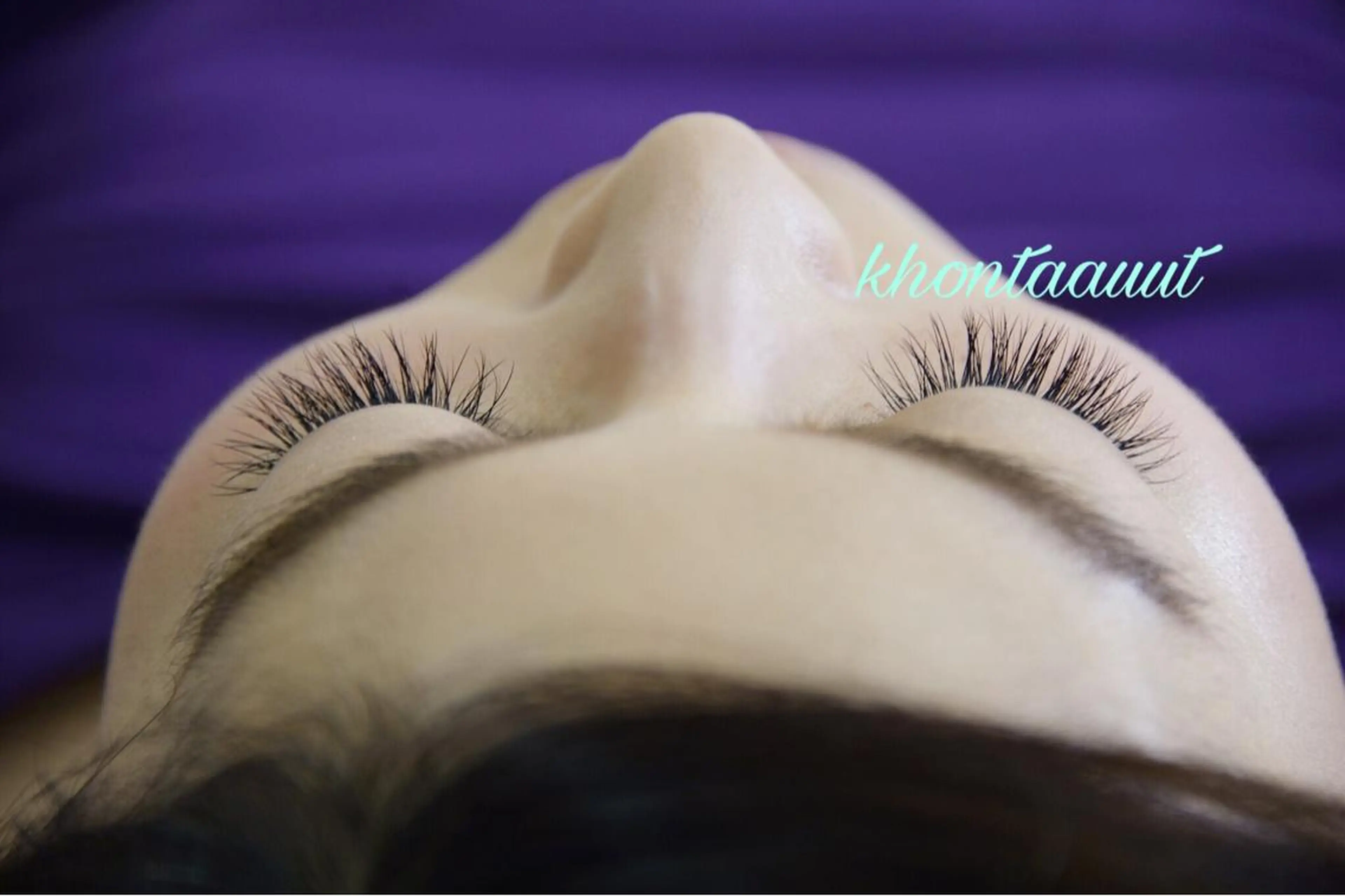 マツエク・マツパ Cカール khon-taa  uut所属・khontaauut mariのマツエク・マツパデザイン