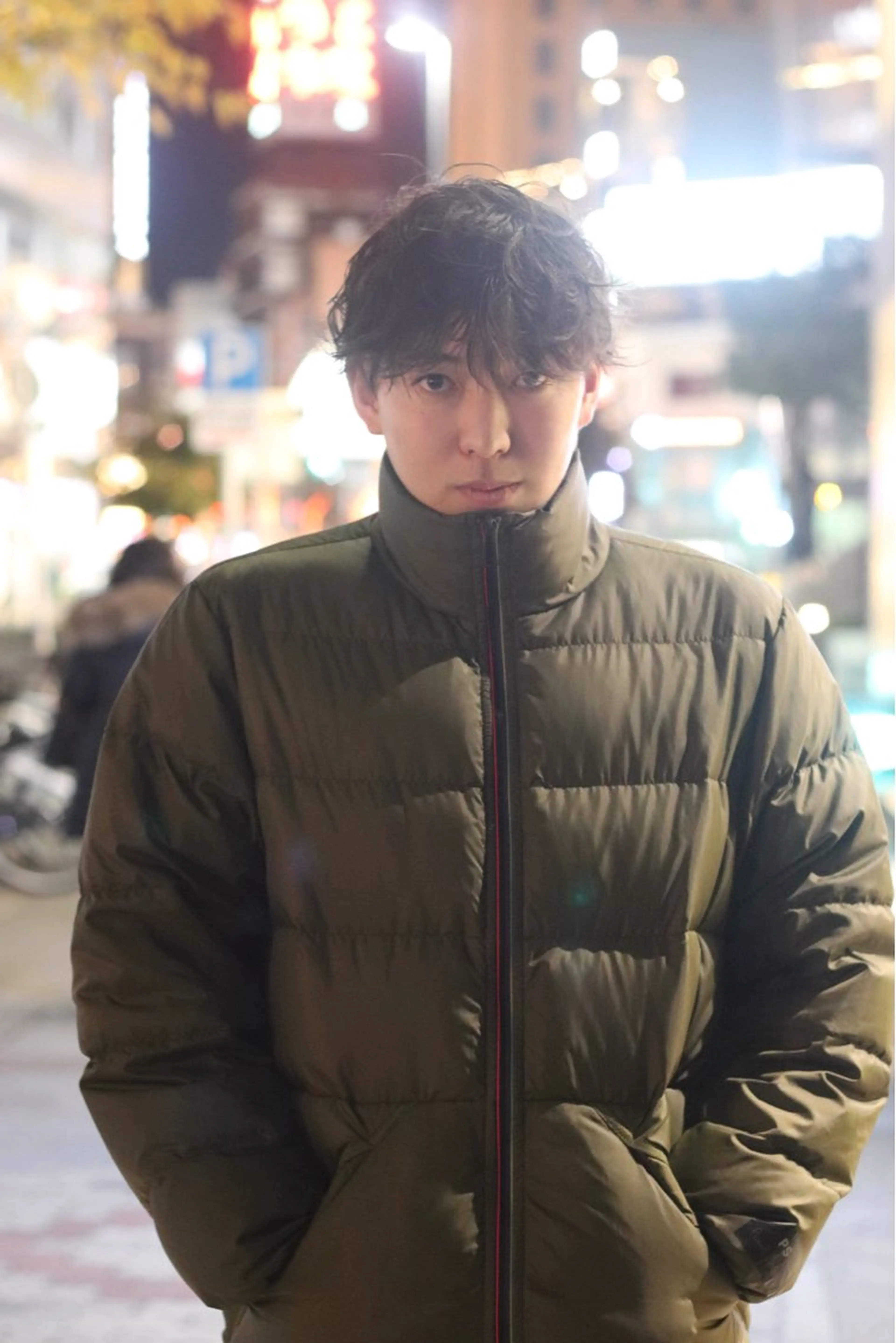 ショート パーマ メンズ joh/メンズ/ ブリーチ/矢場町のヘアスタイル