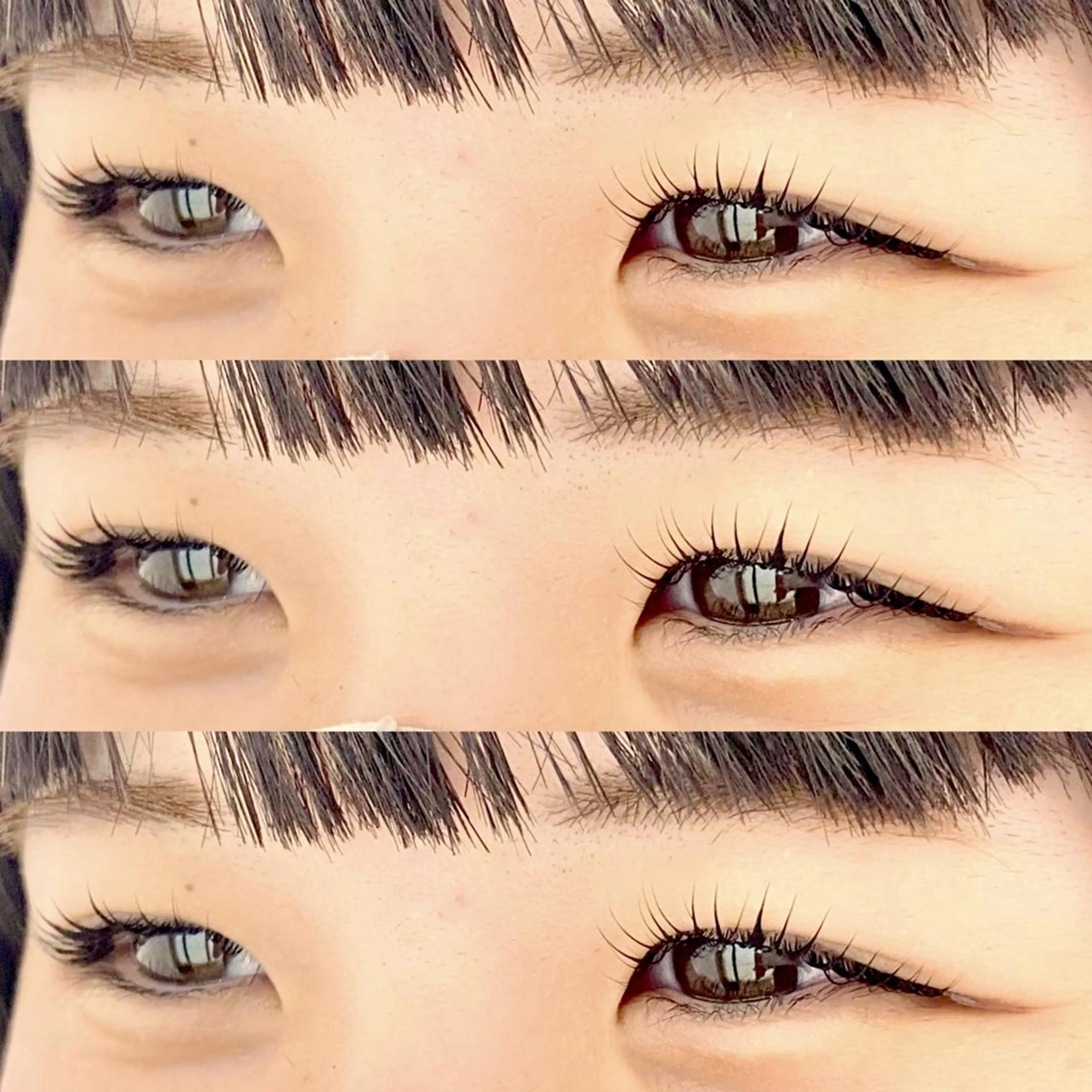 マツエク・マツパ 一重×まつ毛パーマ ルル  アイラッシュ 旧アン アイラッシュのマツエク・マツパデザイン