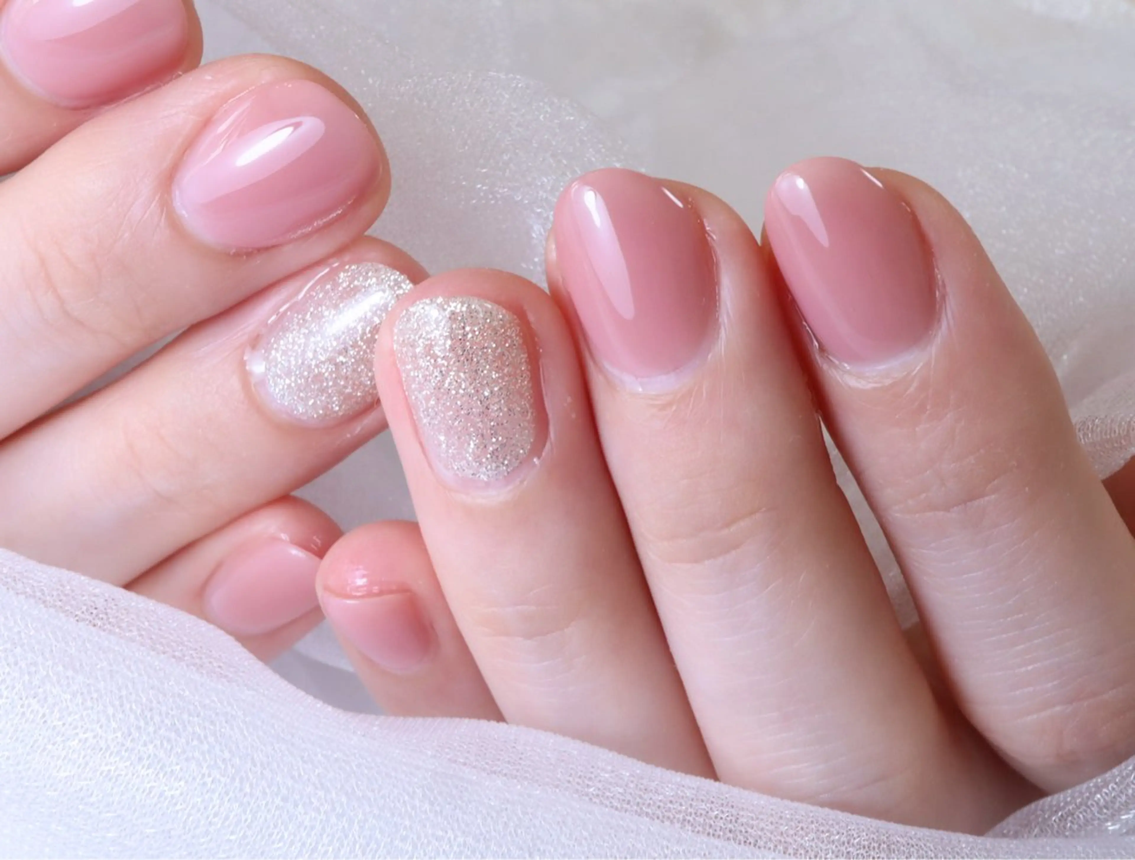 ネイル ジェルネイル ワンカラーネイル nail salon シェリーのネイルデザイン