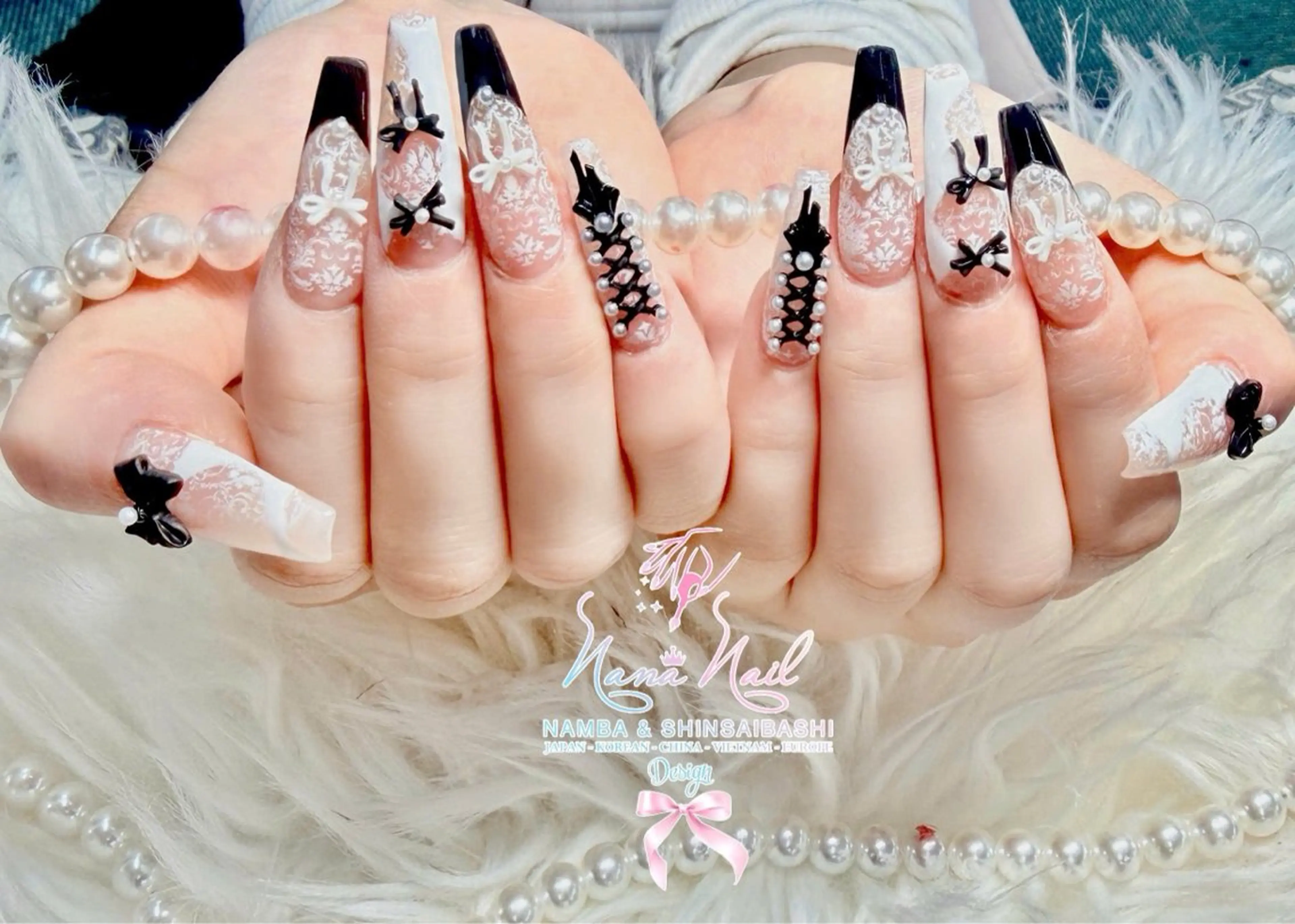 セミロング Linanail Nambaのネイルデザイン