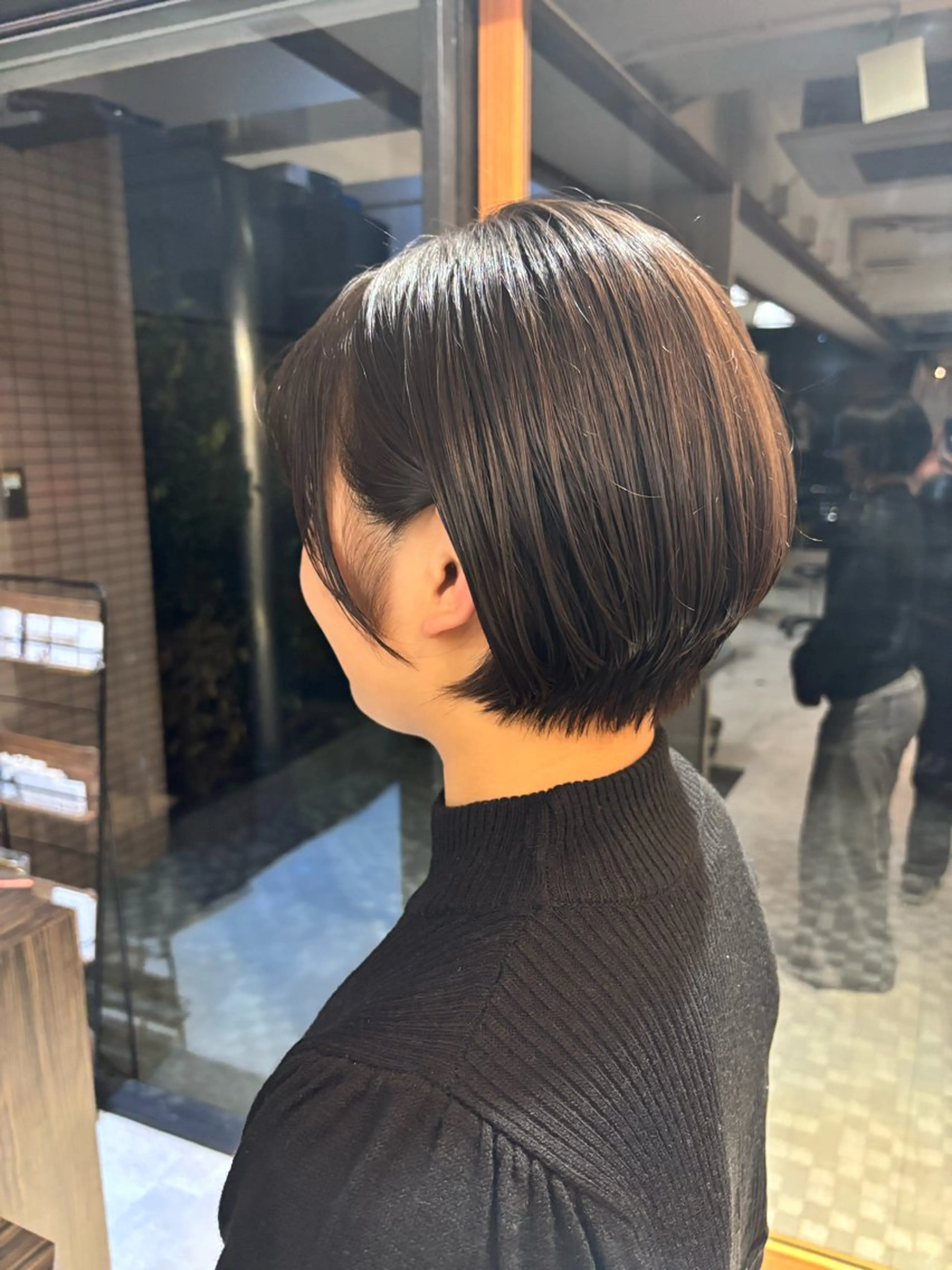 ショートボブのカットモデル様募集の写真