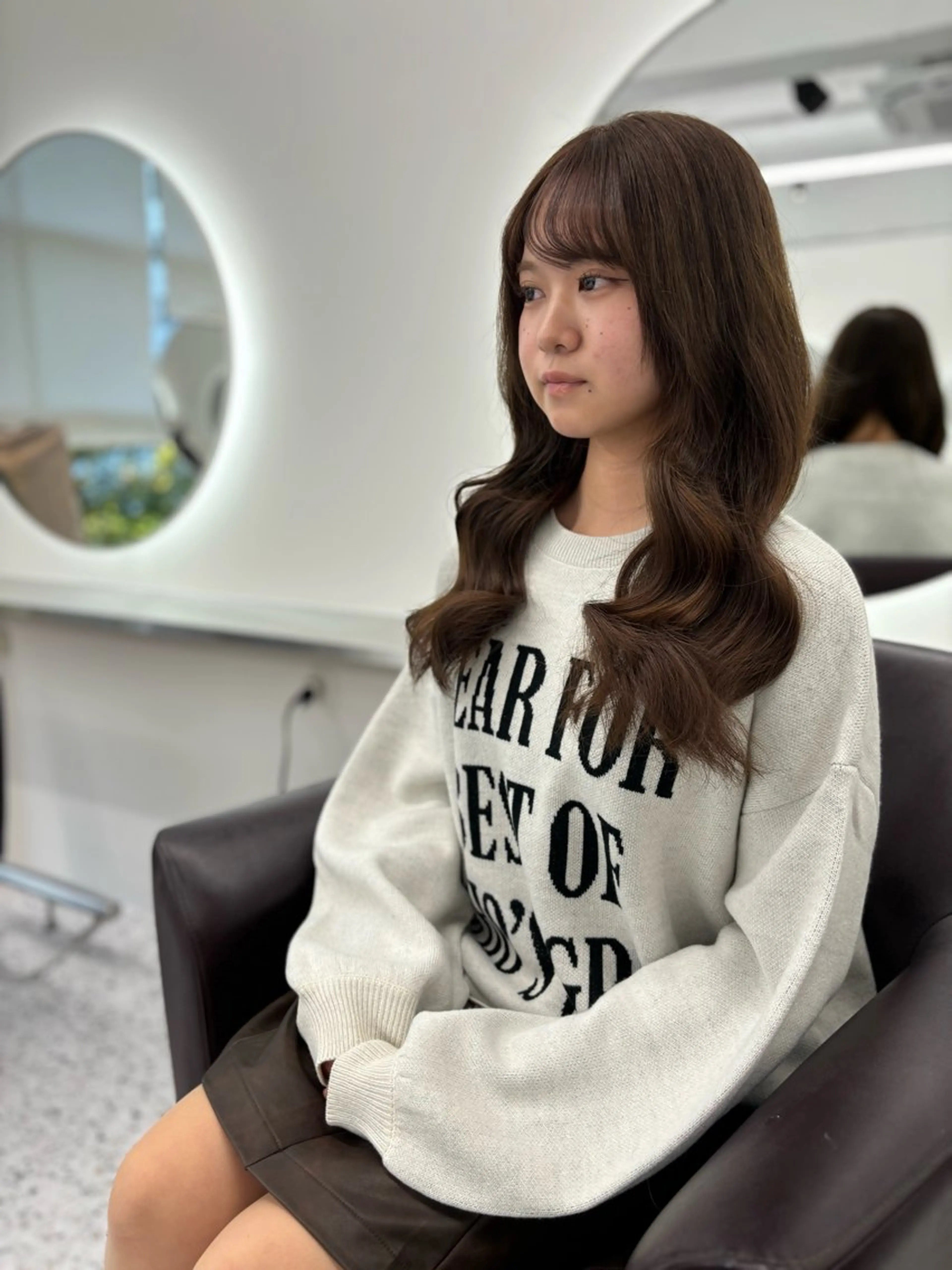 ロング 🩵透明感艶髪 縮毛矯正masa🩵のヘアスタイル