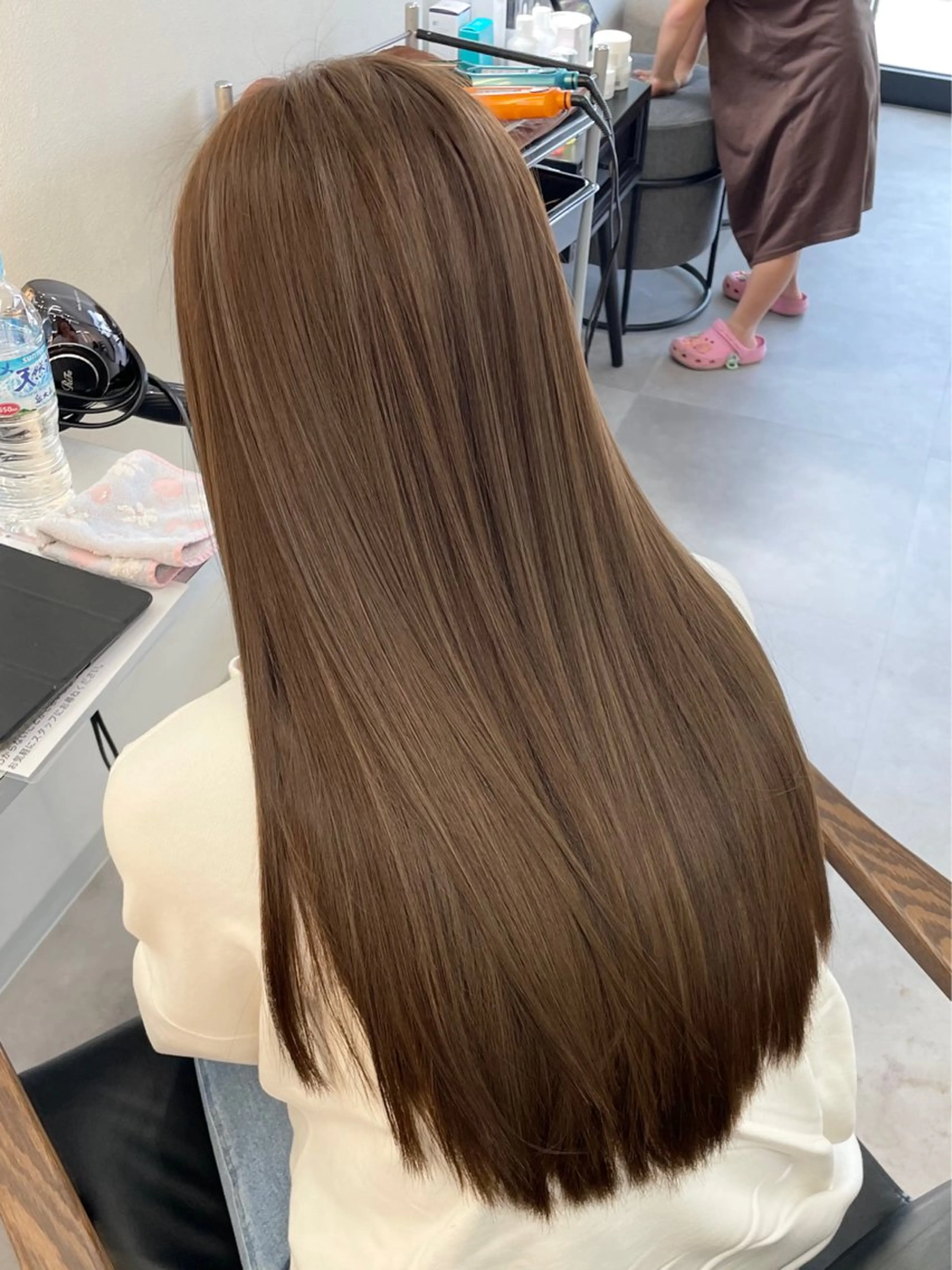 【縮毛矯正】酸性ストレート＋カラー＋カット🌻の写真