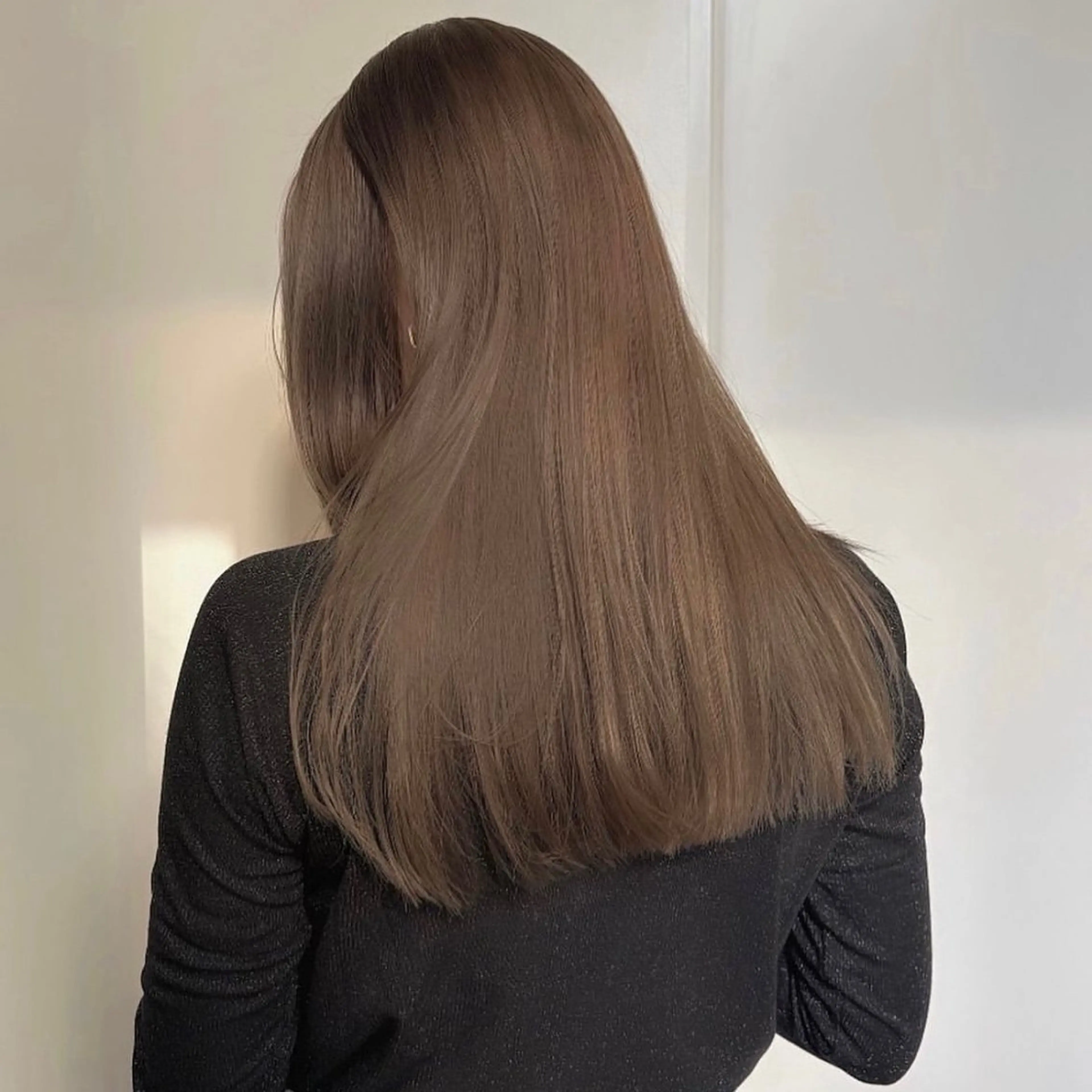 【人気No.2✨】透明感カラー🤎（シャンプーブロー込み）の写真