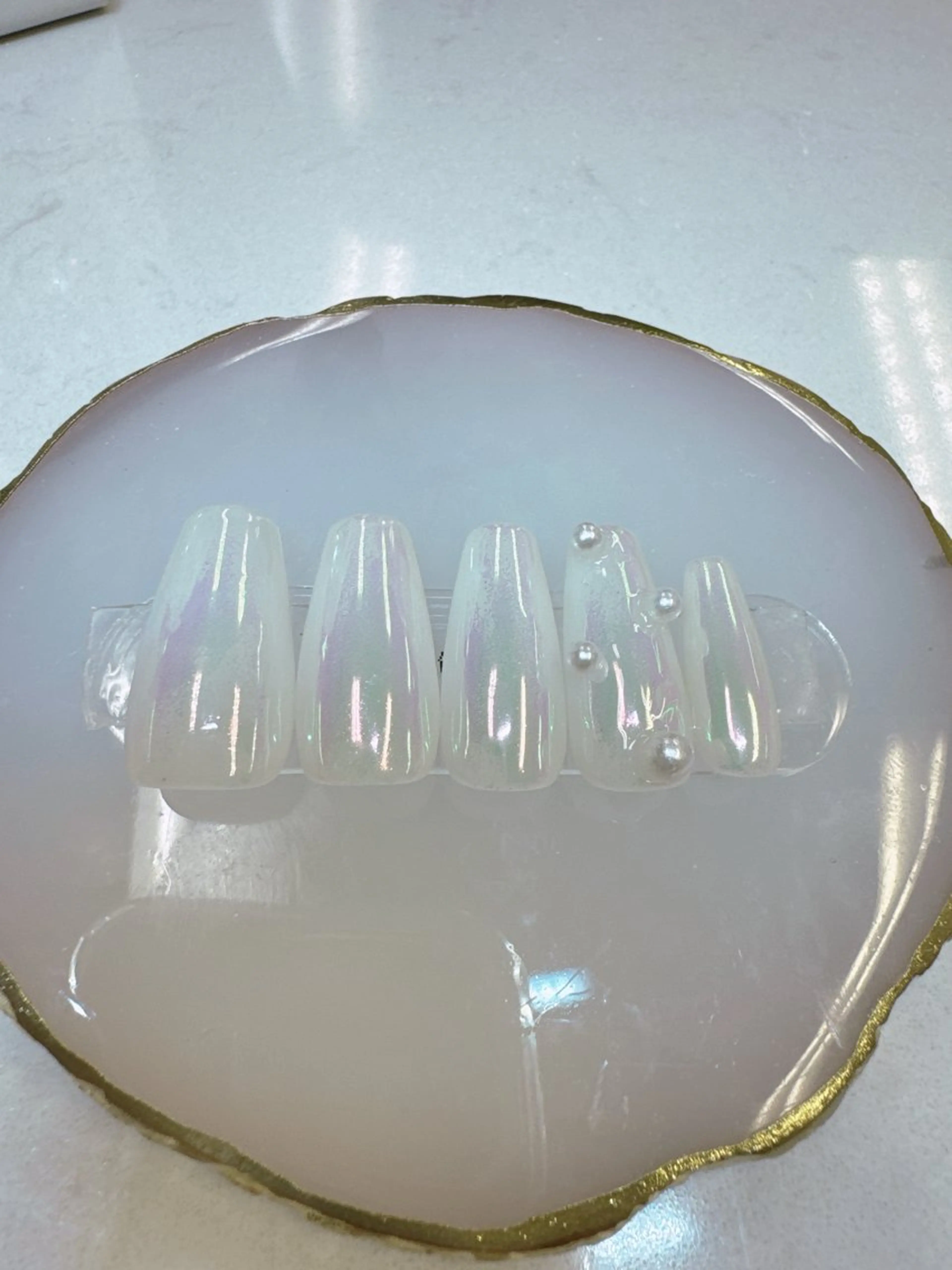 ネイル フレンチネイル ジェルネイル パラジェル Queeens nailのネイルデザイン