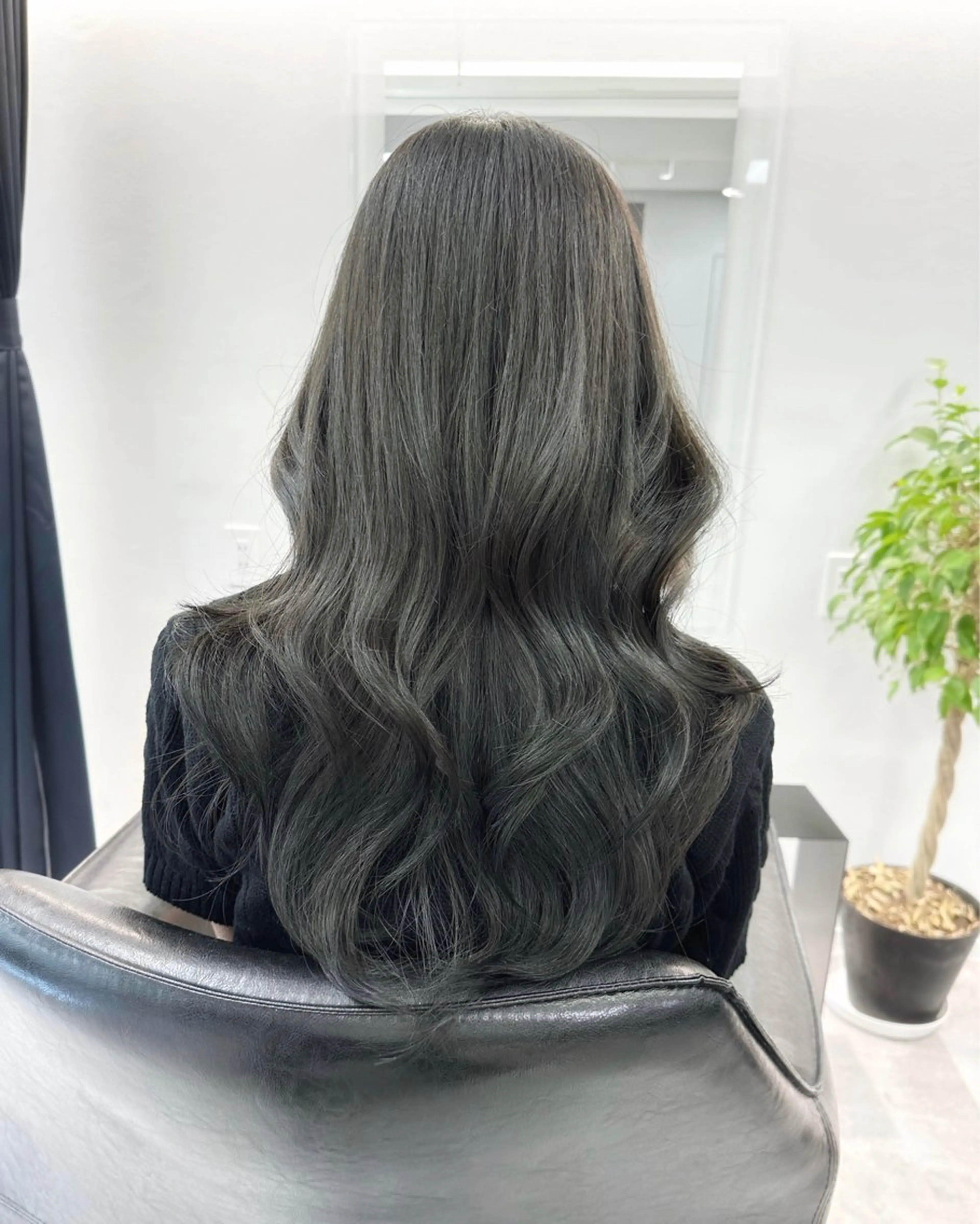 ミディアム カラー 韓国ヘア 店長NEGIのヘアスタイル