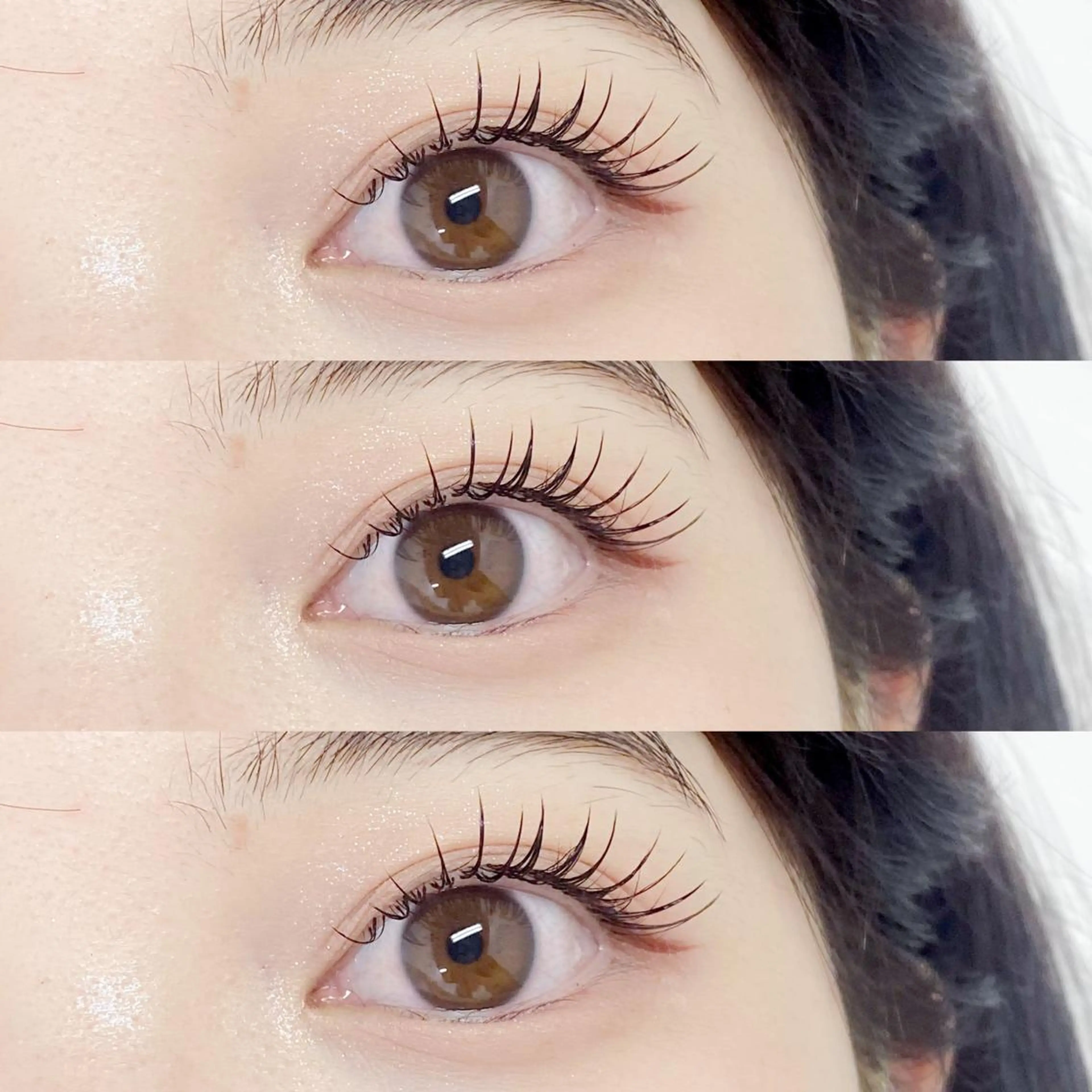 マツエク・マツパ 束感まつ毛 フラットラッシュ une 石橋阪大前・ 箕面・池田・蛍池のマツエク・マツパデザイン