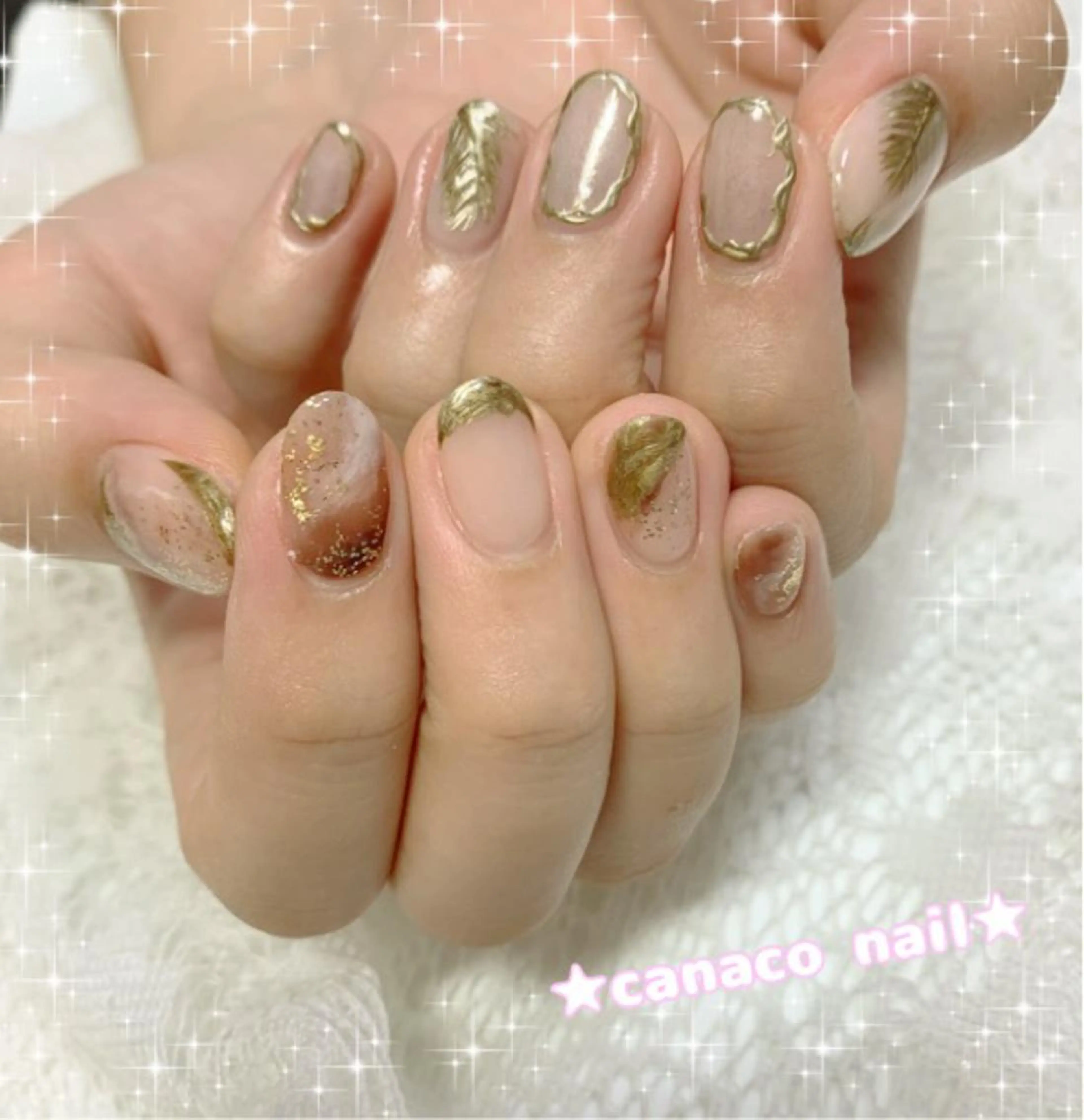 ネイル ハンドネイル ハンドケア ベテランネイル cnc  nailのネイルデザイン