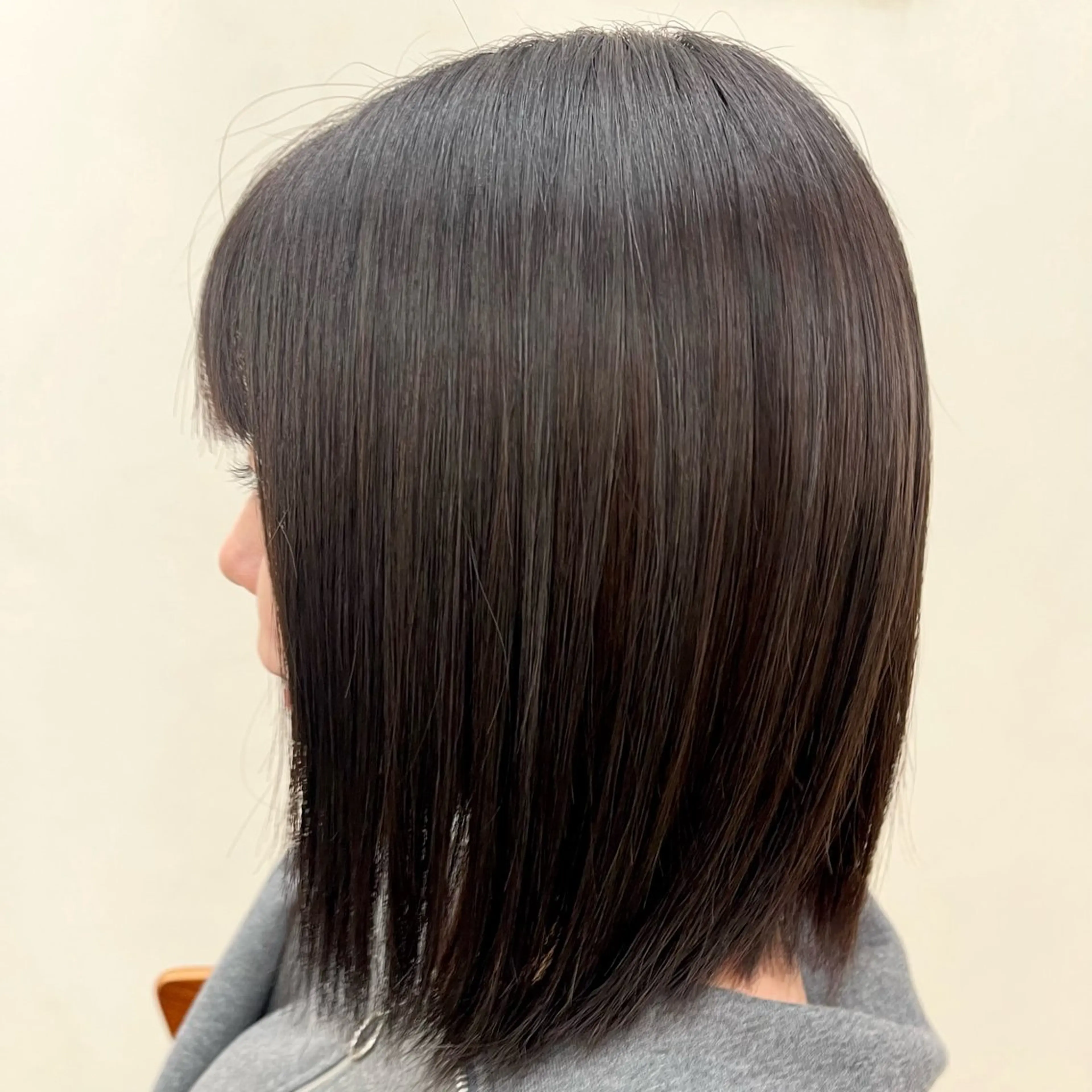 ミディアム カラー 宇野澤 銘のヘアスタイル
