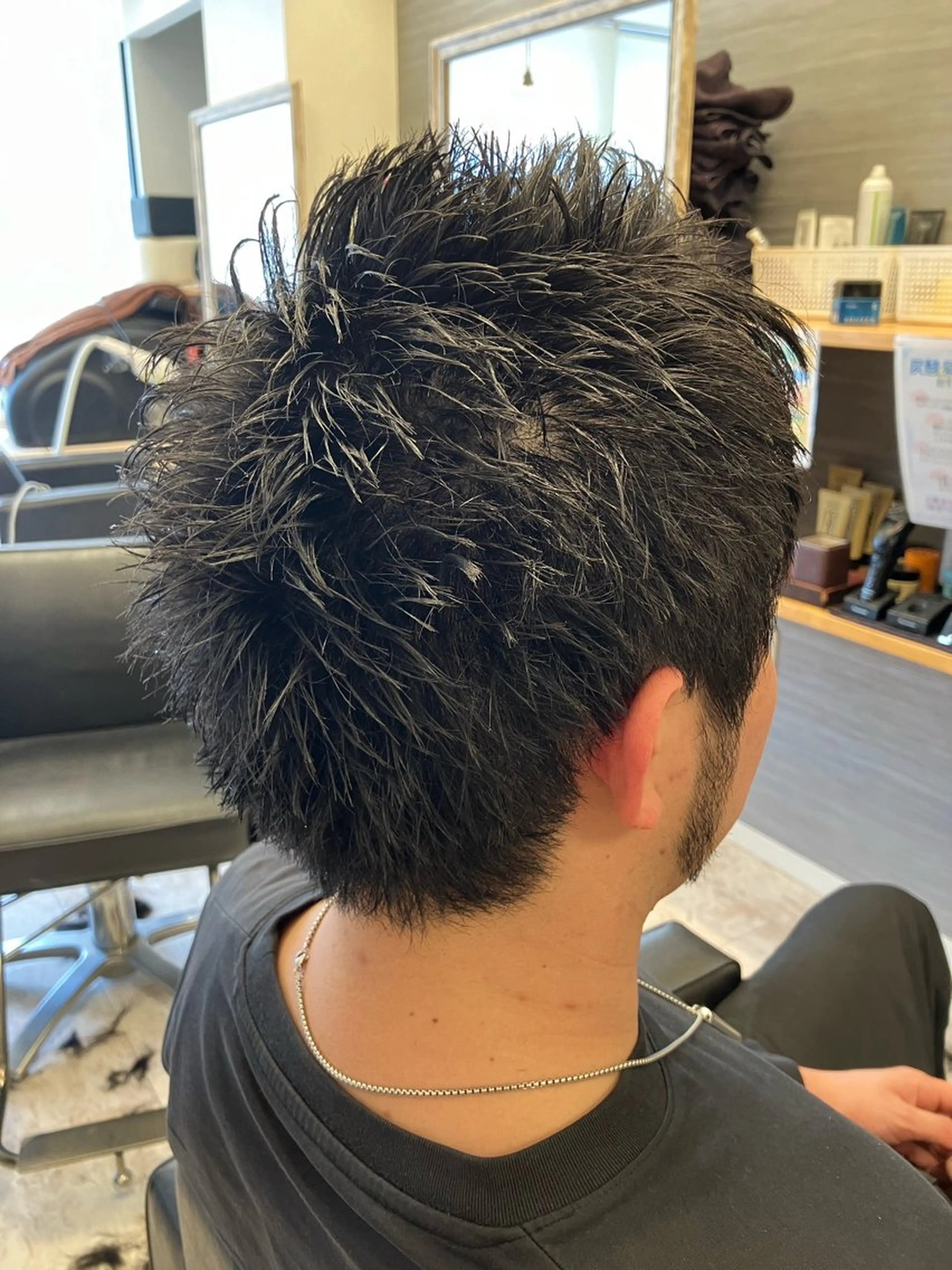 ショート メンズ カット メンズ特化/パーマ/ フェードWATARUのヘアスタイル