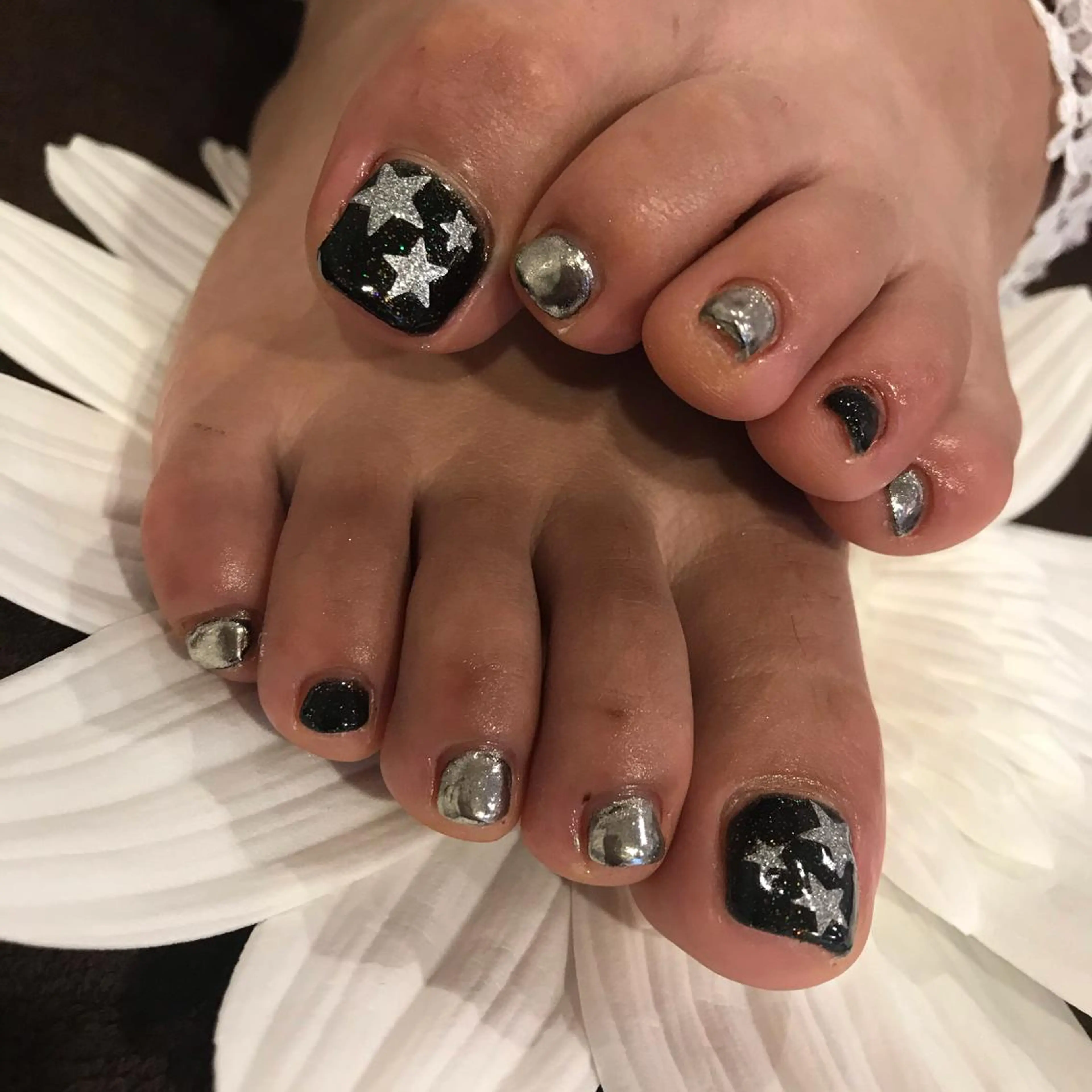ネイル フットネイル Magenta 谷口のネイルデザイン