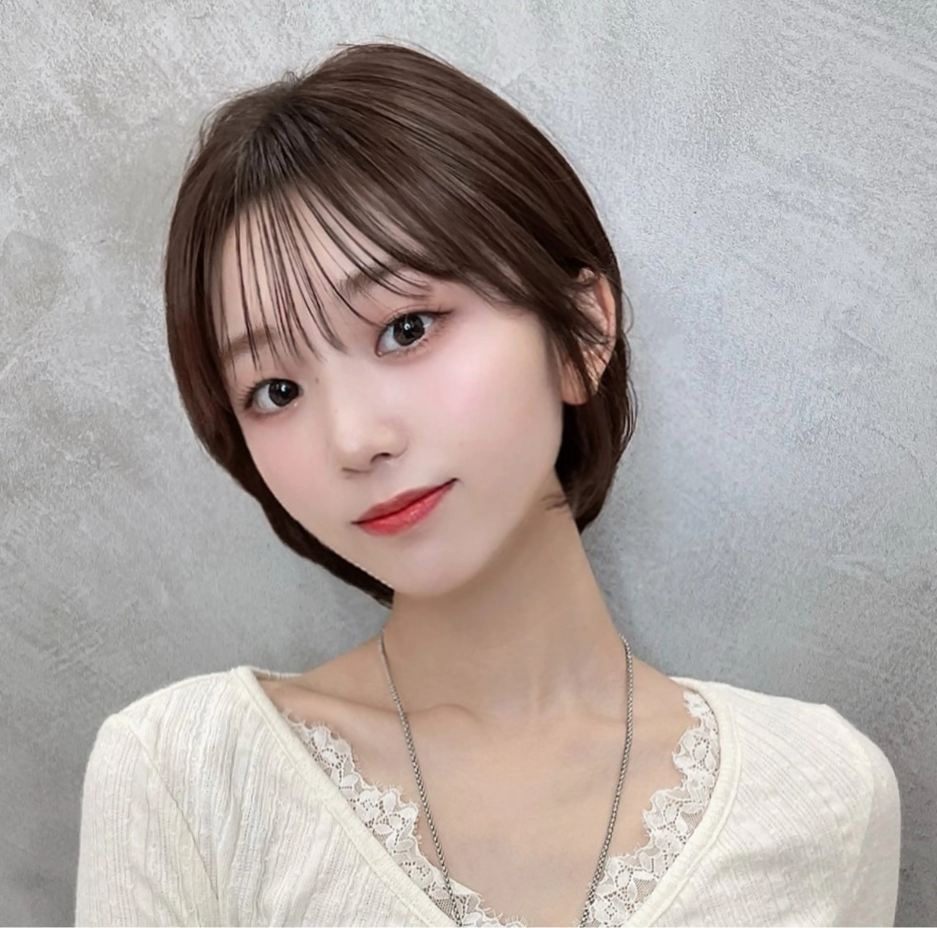 ショート カラー ブラウンカラー 透明感カラー カット ヘアカラー ♥️似合わせボブ/ 縮毛矯正/大和田拓夢のヘアスタイル