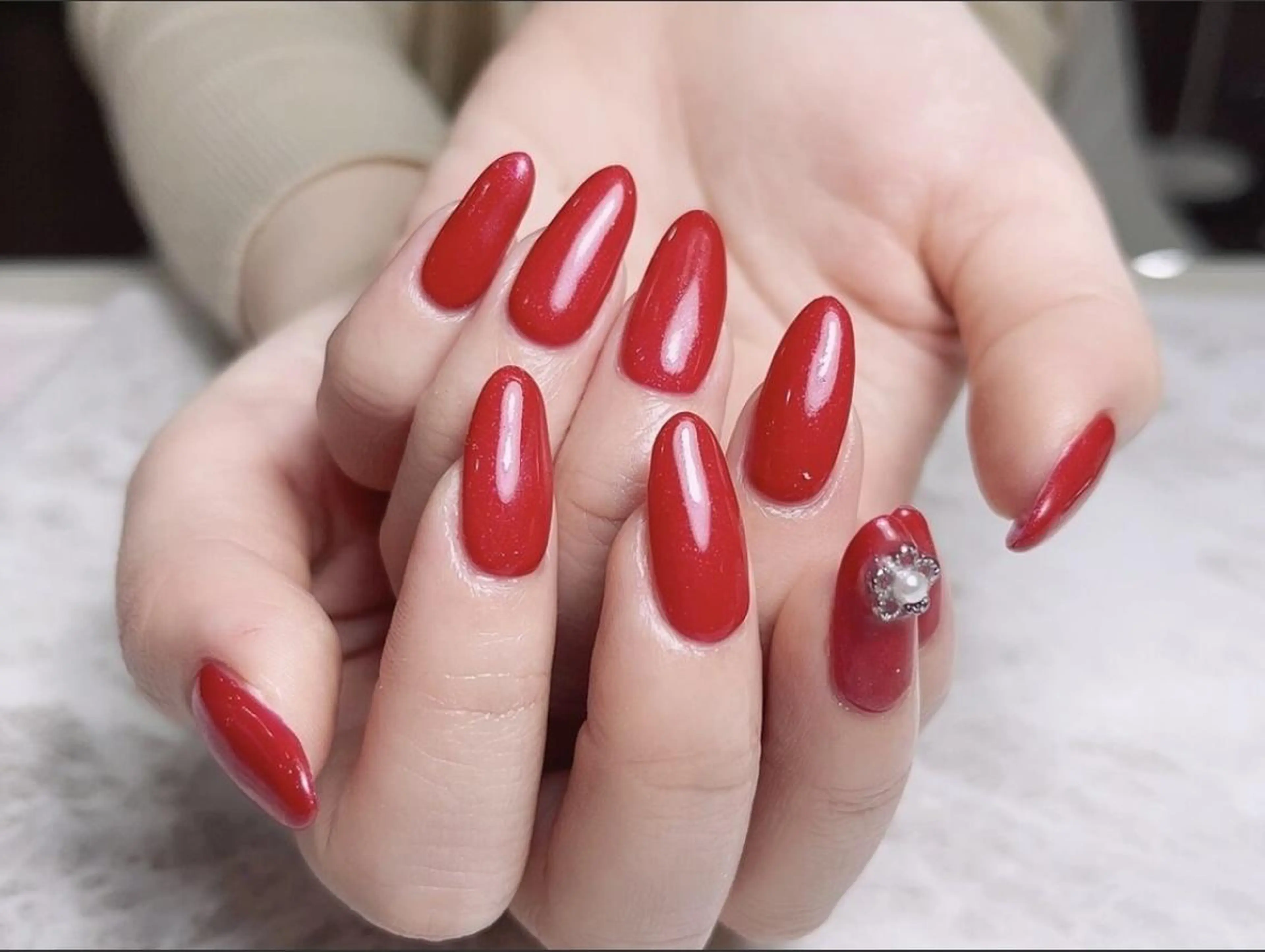 ネイル ハンドネイル Elegant beautyのネイルデザイン