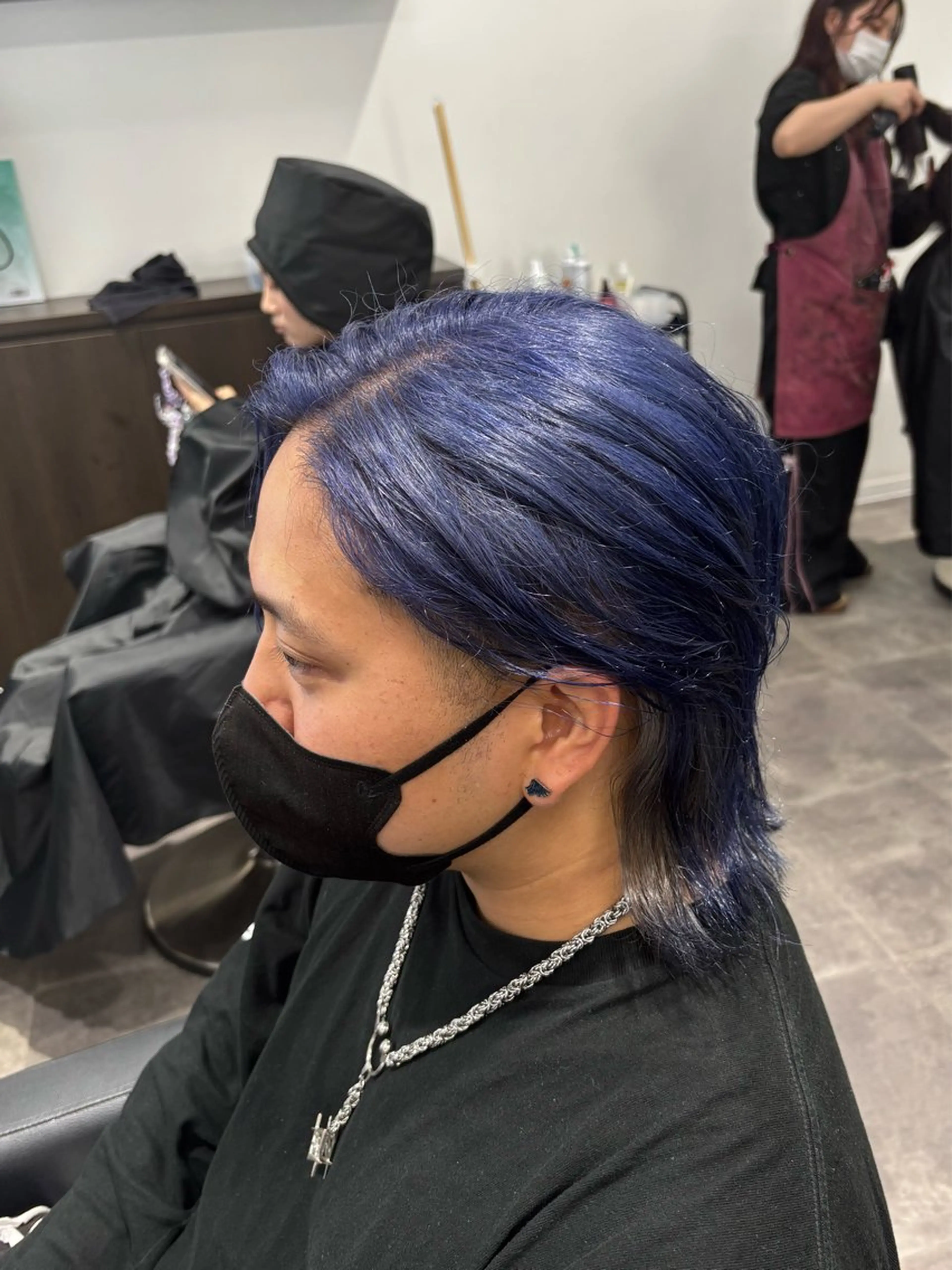 メンズ カット ヘアカラー 🪽直毛男子の救世主 🪽フェザーパーマのヘアスタイル