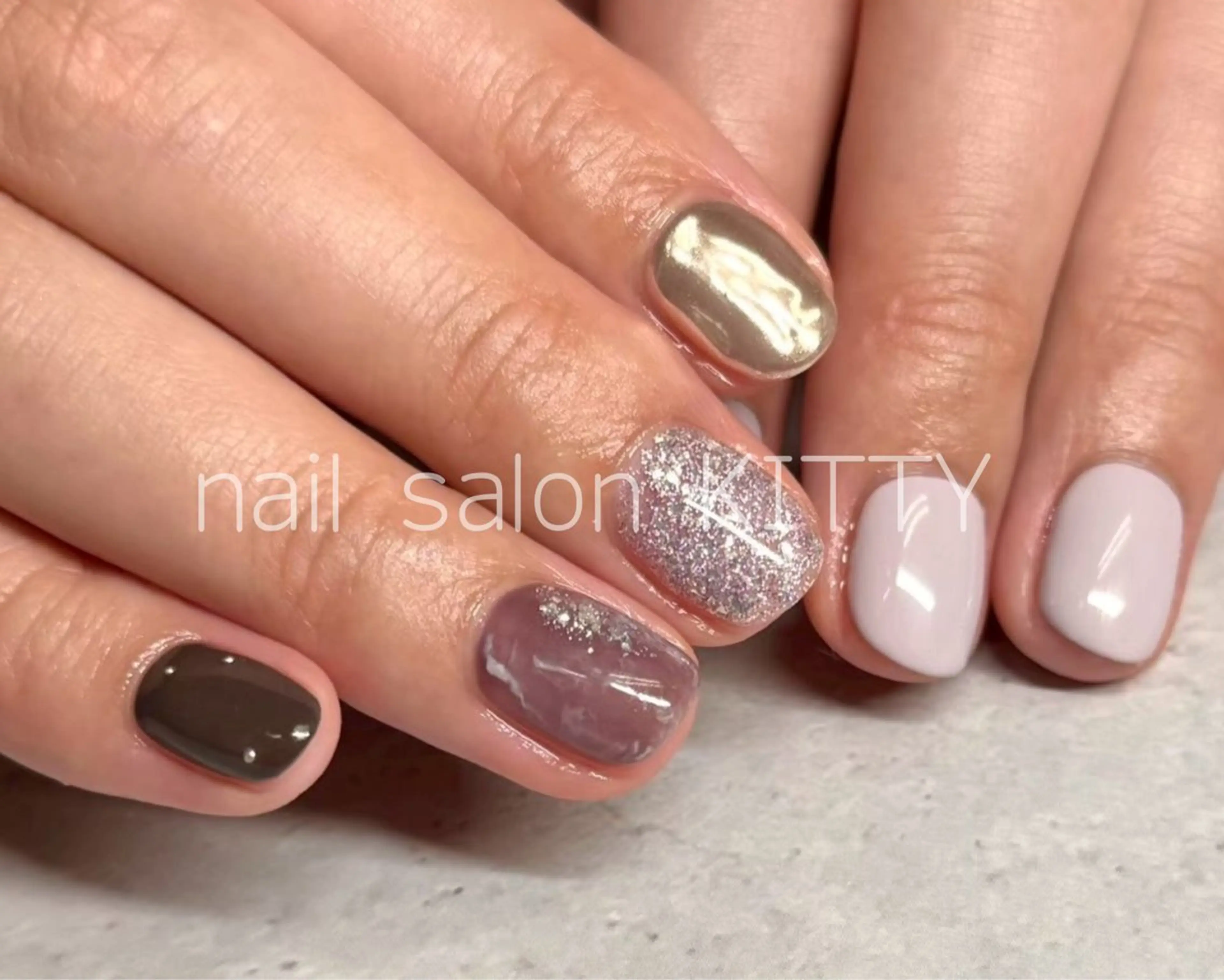 ネイル ハンドネイル nail salon KITTYのネイルデザイン