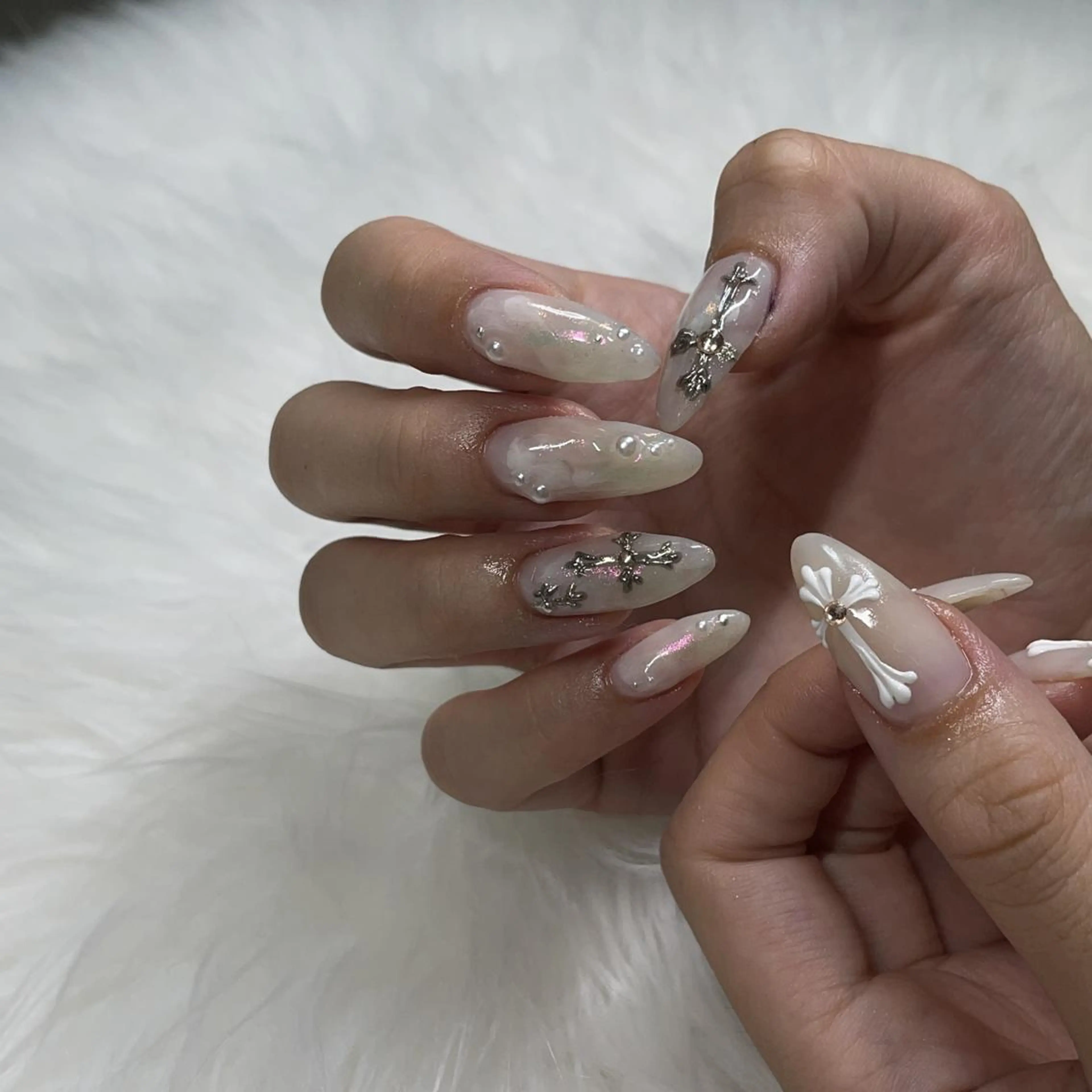 ネイル ハンドネイル フットネイル chai大阪上本町 sayakaのネイルデザイン