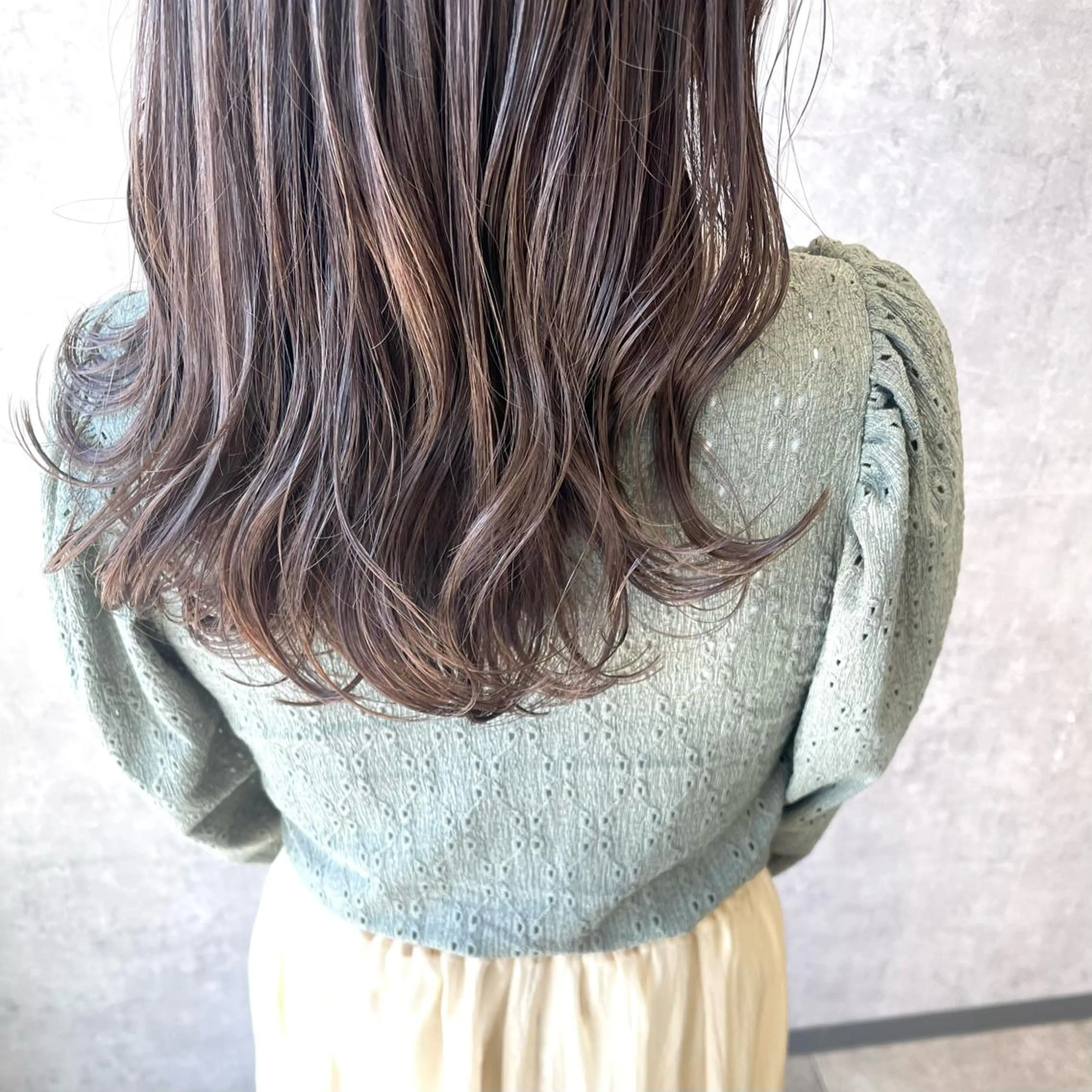 ミディアム カット ヘアカラー トリートメント merci.所属・🌻あいり merci.🌻のヘアスタイル