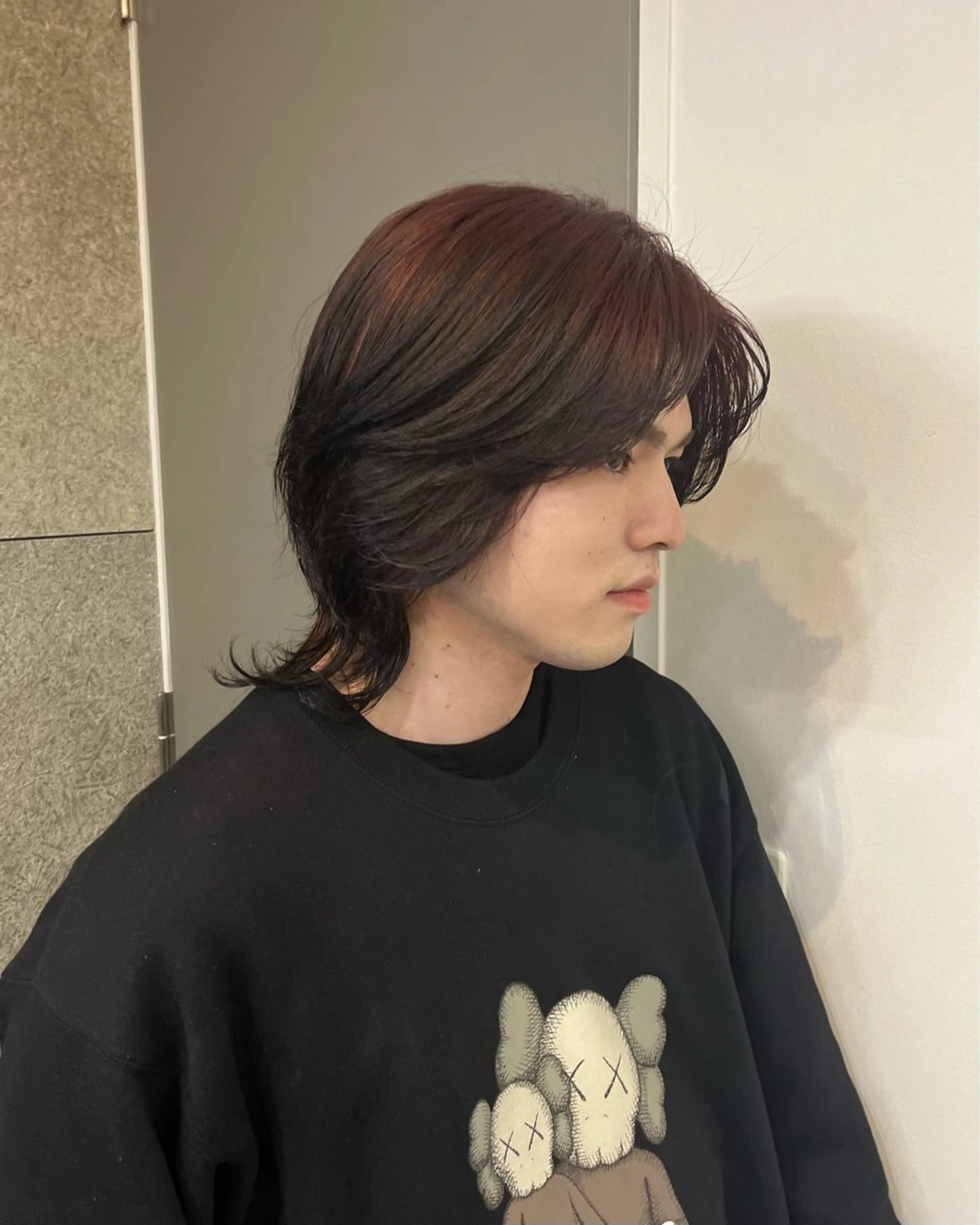 カラー メンズ riko／ SYS by fitのヘアスタイル