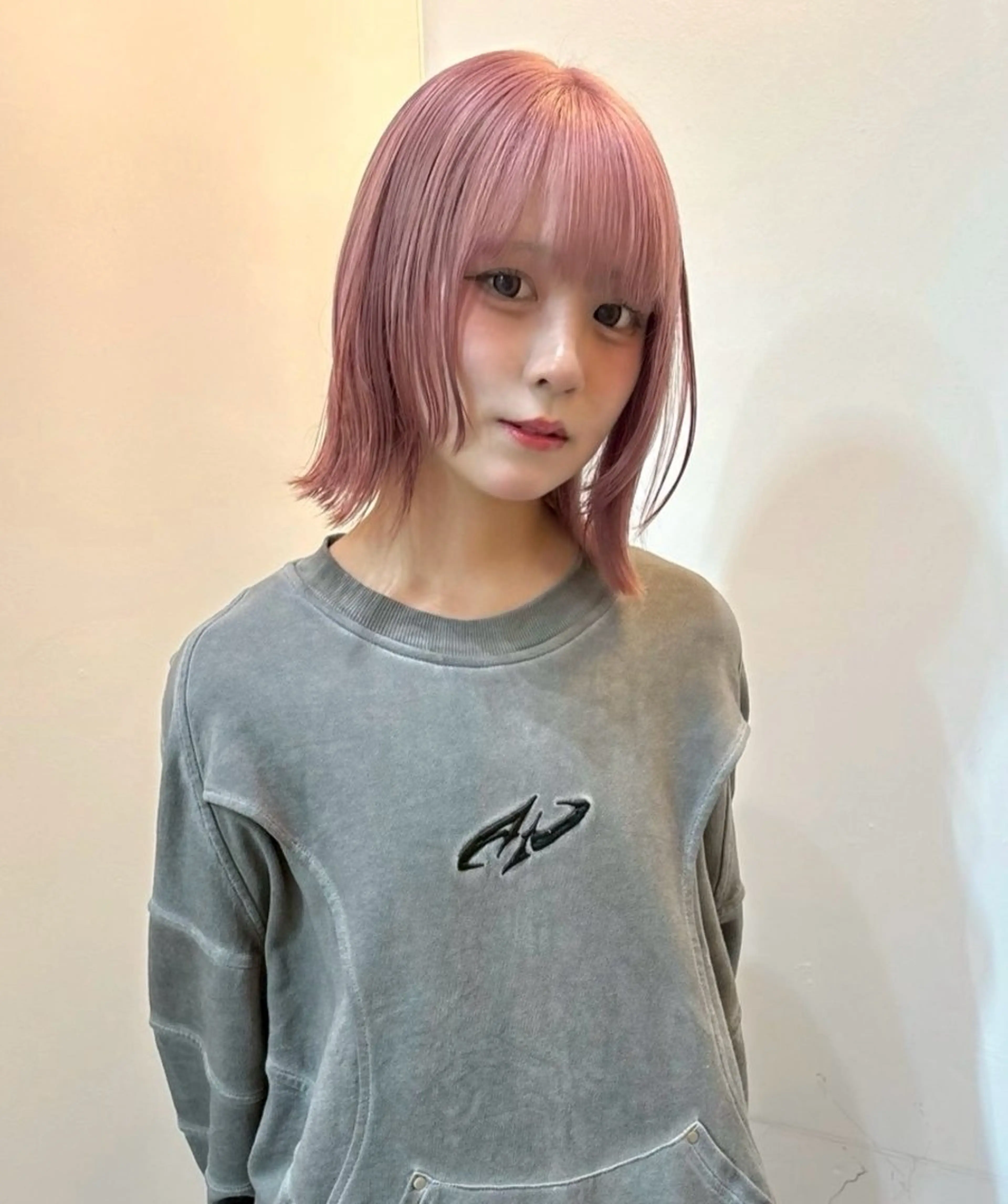 ミディアム カット cashel/kishaba所属・🦋レイヤーボブ /kanna🦋‪のヘアスタイル