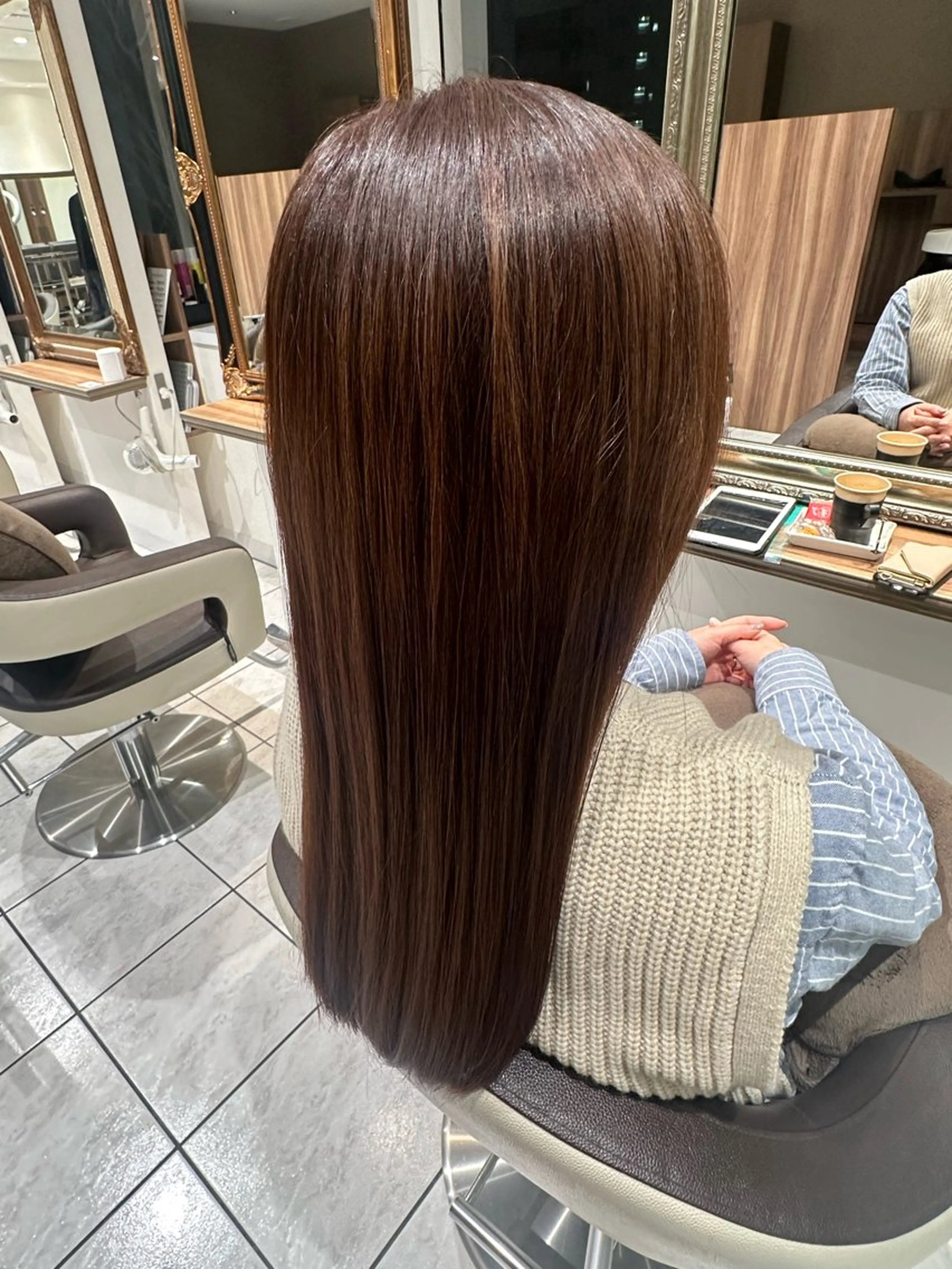 ロング カラー Ash日暮里 /momijiのヘアスタイル