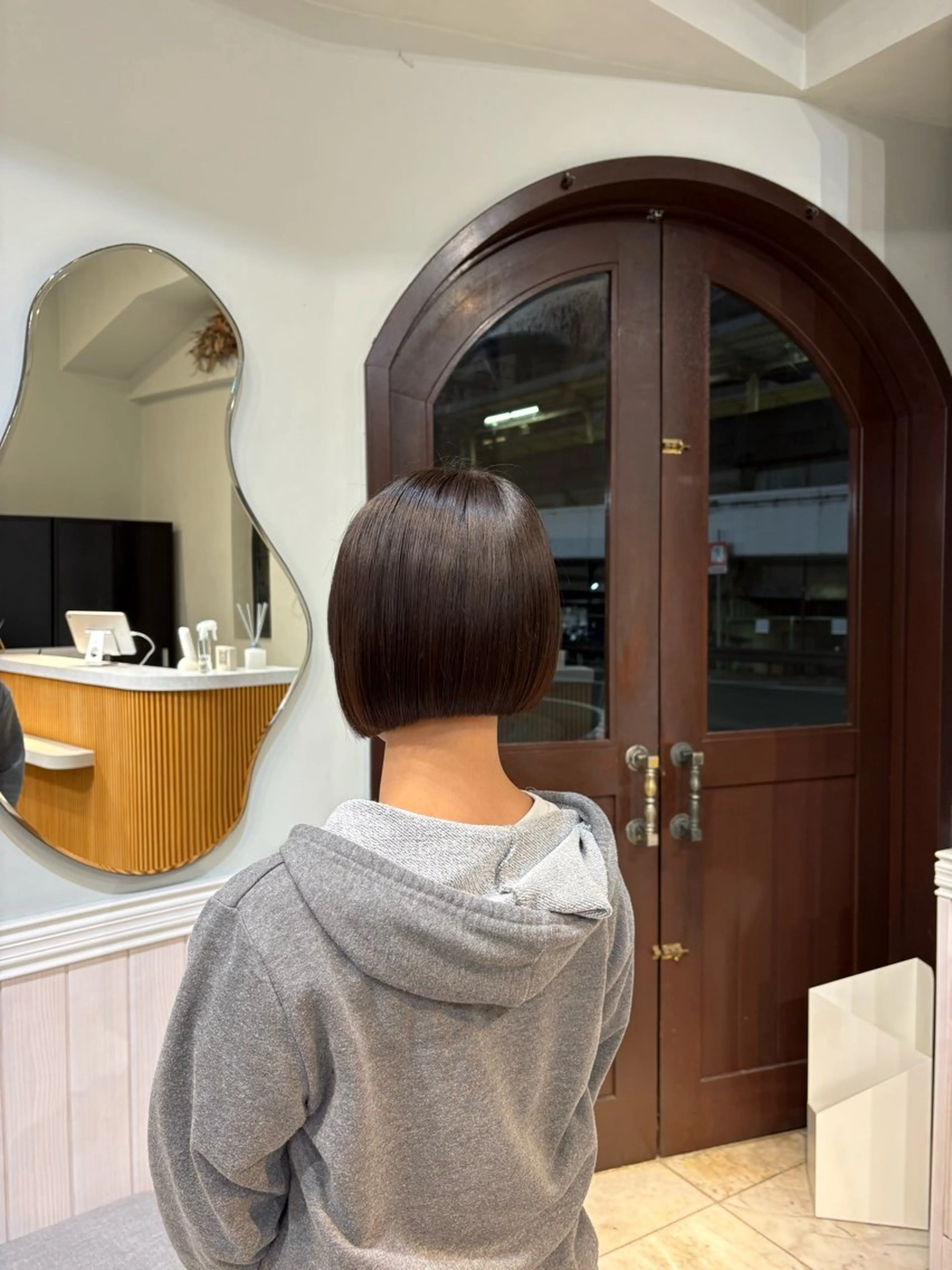 ショート ボブ カット Lidee kanonのヘアスタイル