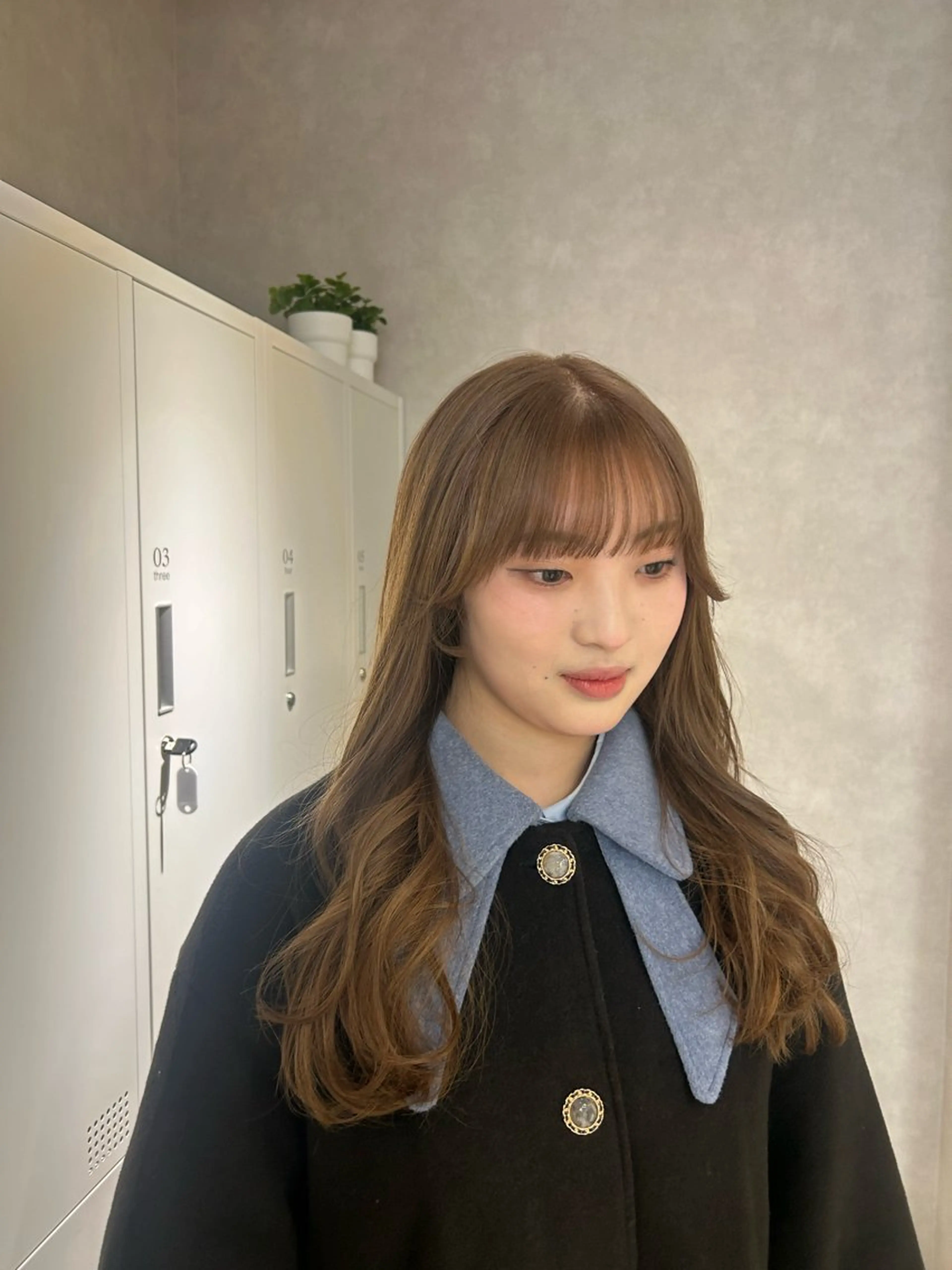 ロング カット ヘアカラー トリートメント shiori✳︎ GiseL小倉のヘアスタイル