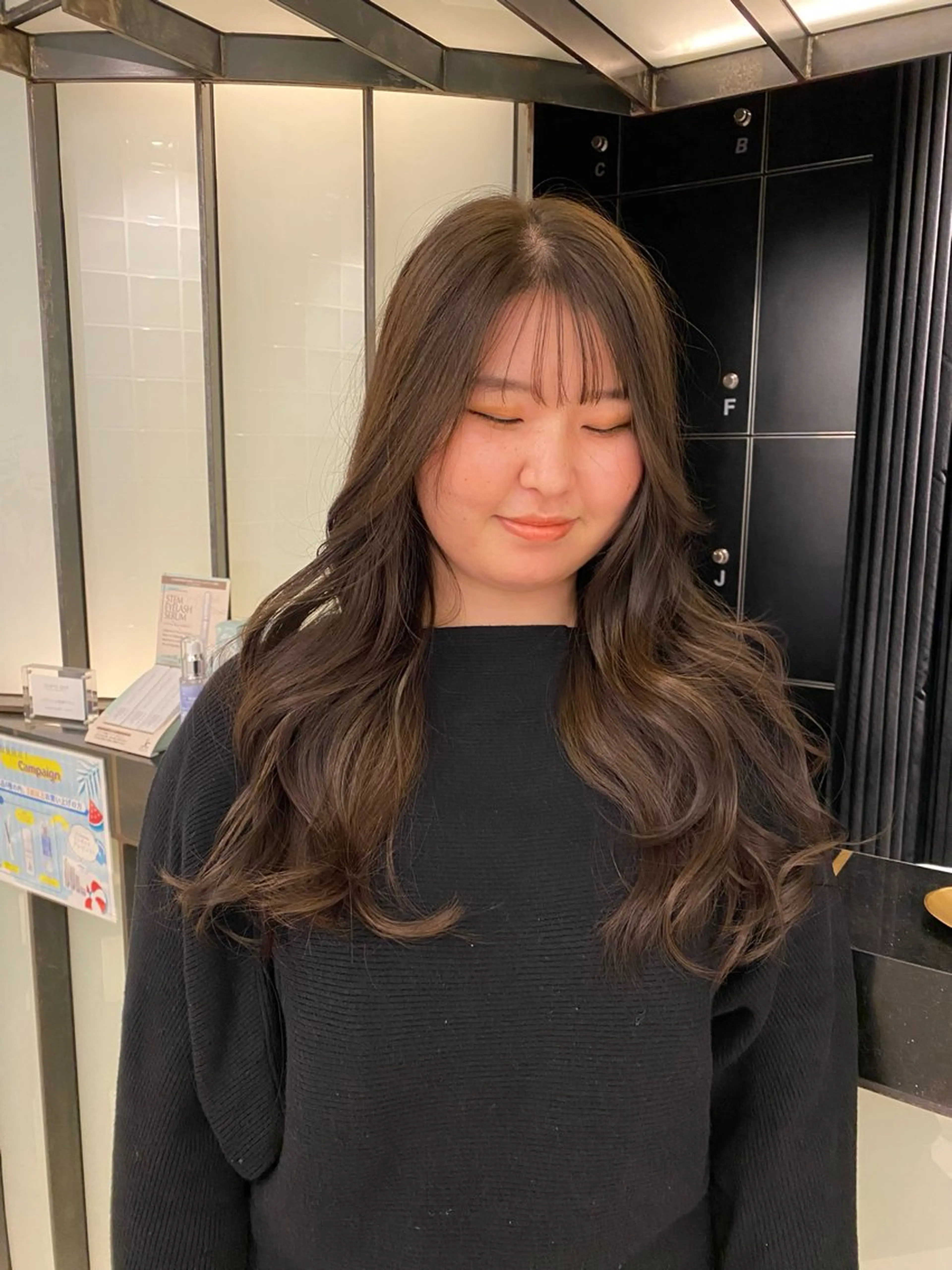 ロング 高山沙来/ストレート パーマ特化/縮毛矯正のヘアスタイル