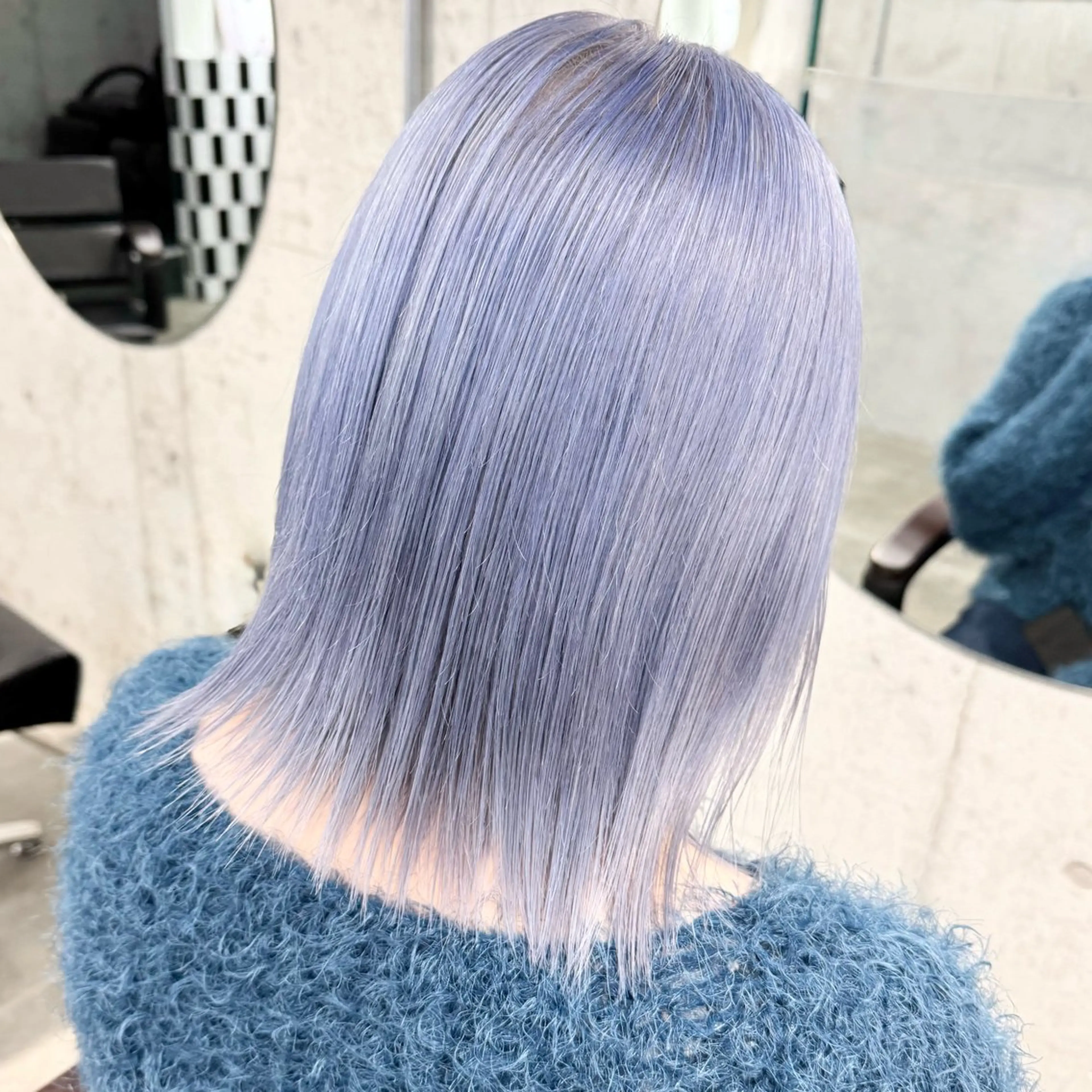 セミロング カラー パーマ ヘアアレンジ メンズ キッズ ヘアカラー トリートメント 💖オタク美容師 ꒰ঌ♡モモ♡໒꒱のヘアスタイル